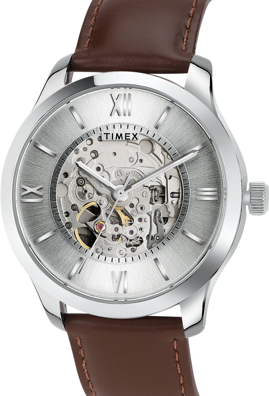 TIMEX Automatic Silver Dial Analog Watch - Men - Image 5