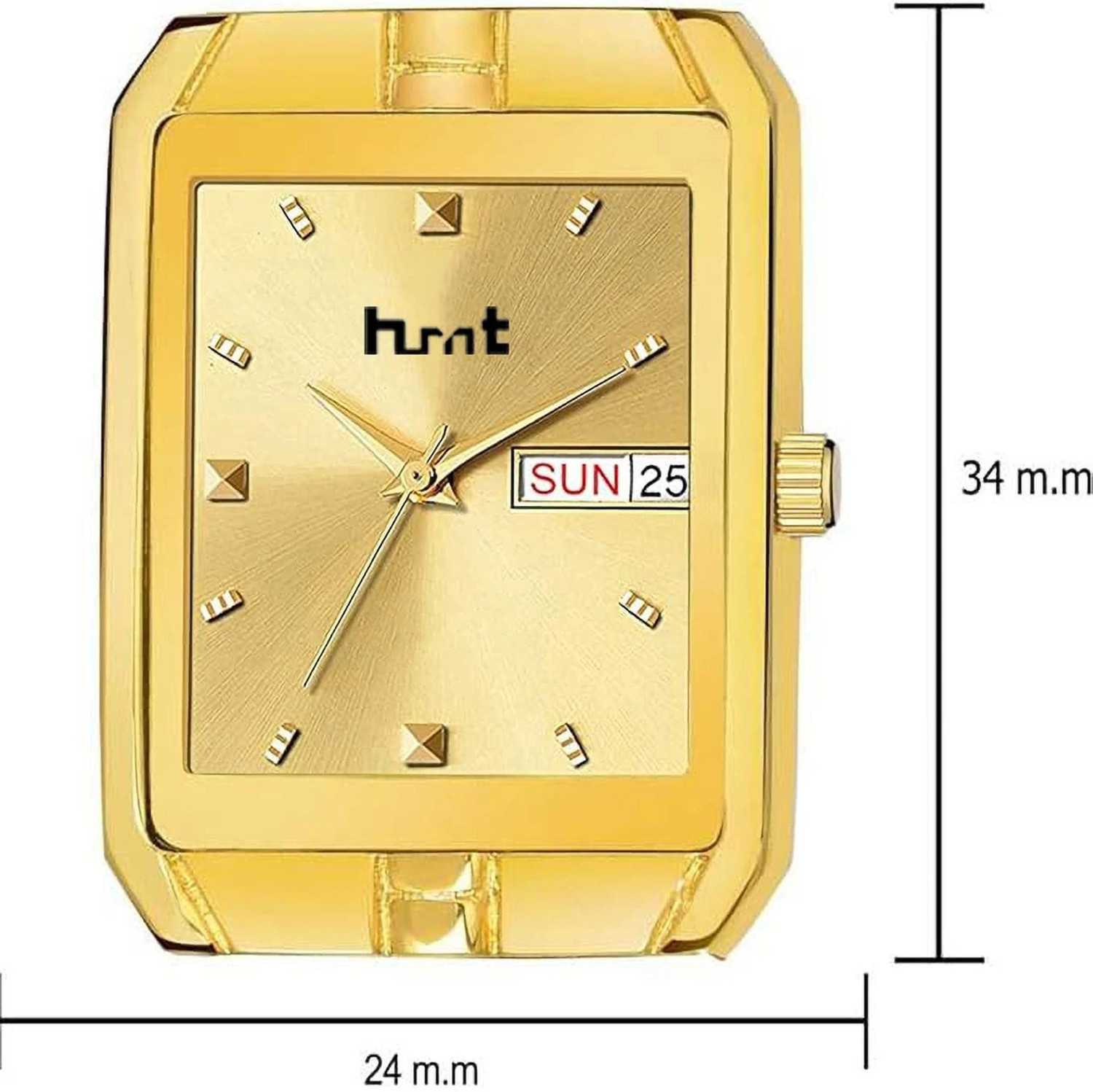 Image of HMT HM008161 GOLDEN Analog Watch - For Men & Women HM008161-GOLDEN Watch for MEN & WOMEN