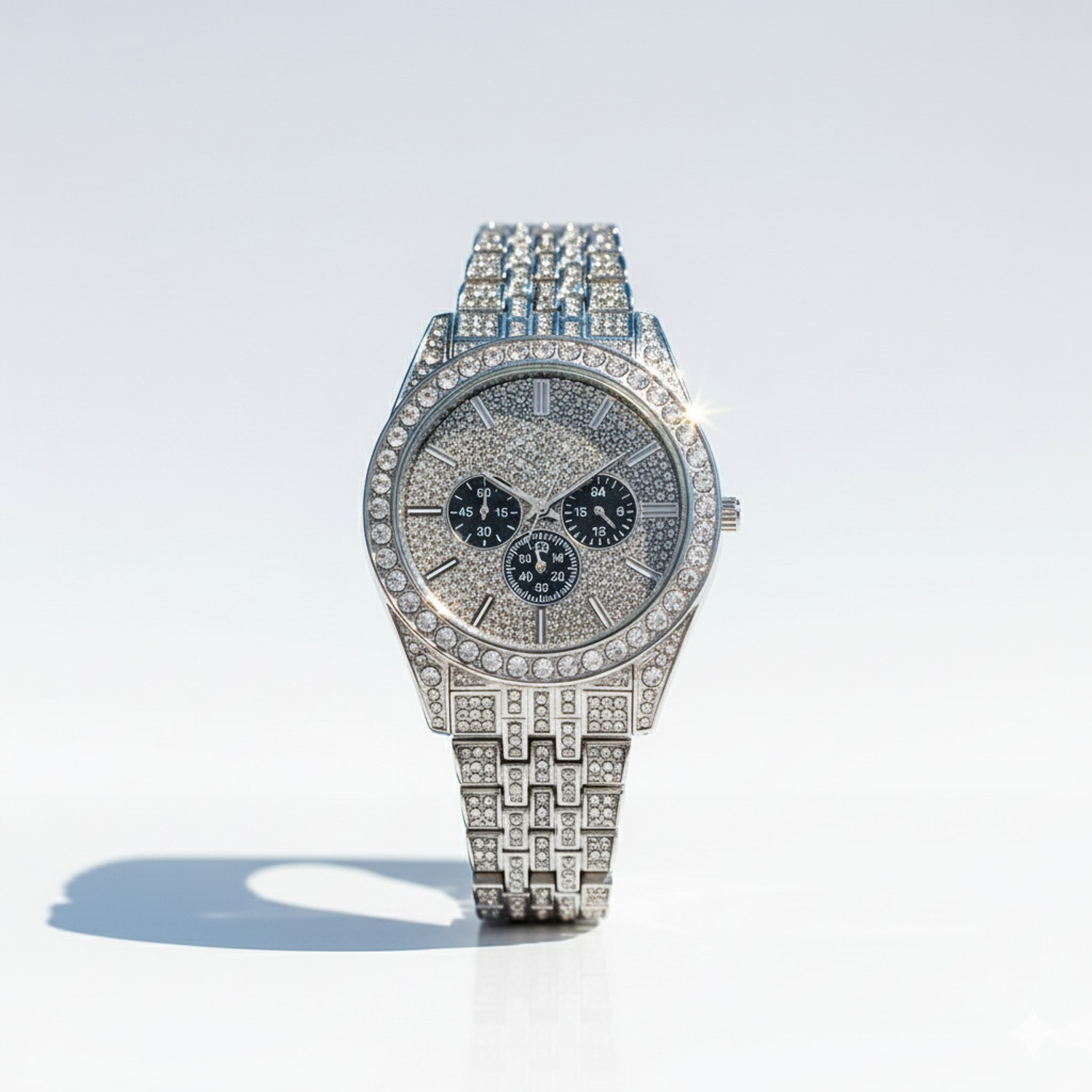 Image of AMSSTYLE R888 High-End Diamond Look Analog Wristwatch Analog Watch - For Men & Women