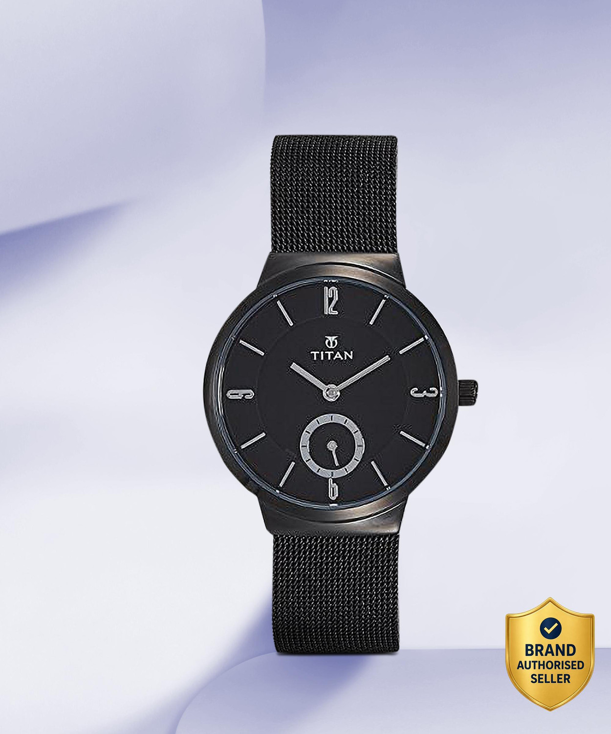 Image of Titan NQ95033NM01 Workwear ladies-Owago Analog Watch - For Women