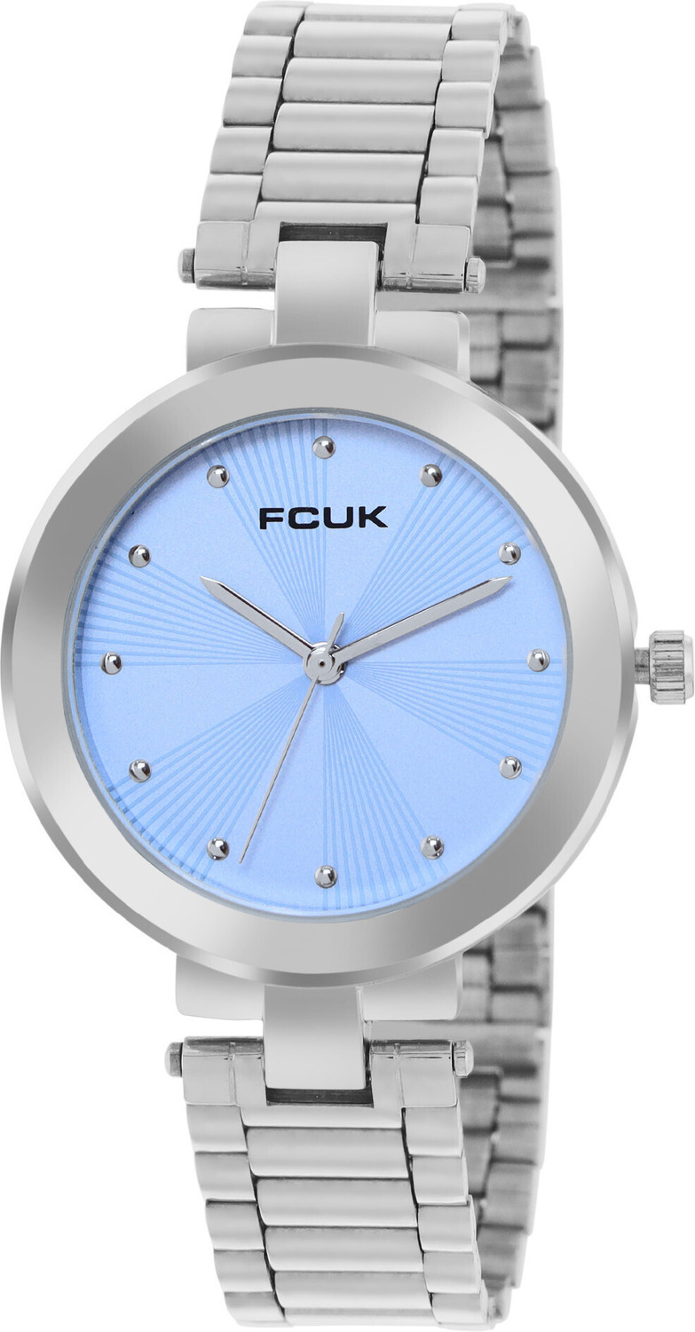 Image of FCUK Women Blue Dial Round FK00028D Analog Watch - For Women FK00028D