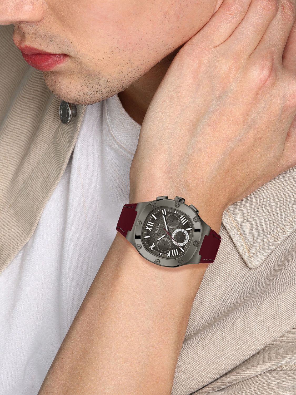 Image of GUESS Analog Watch - For Men