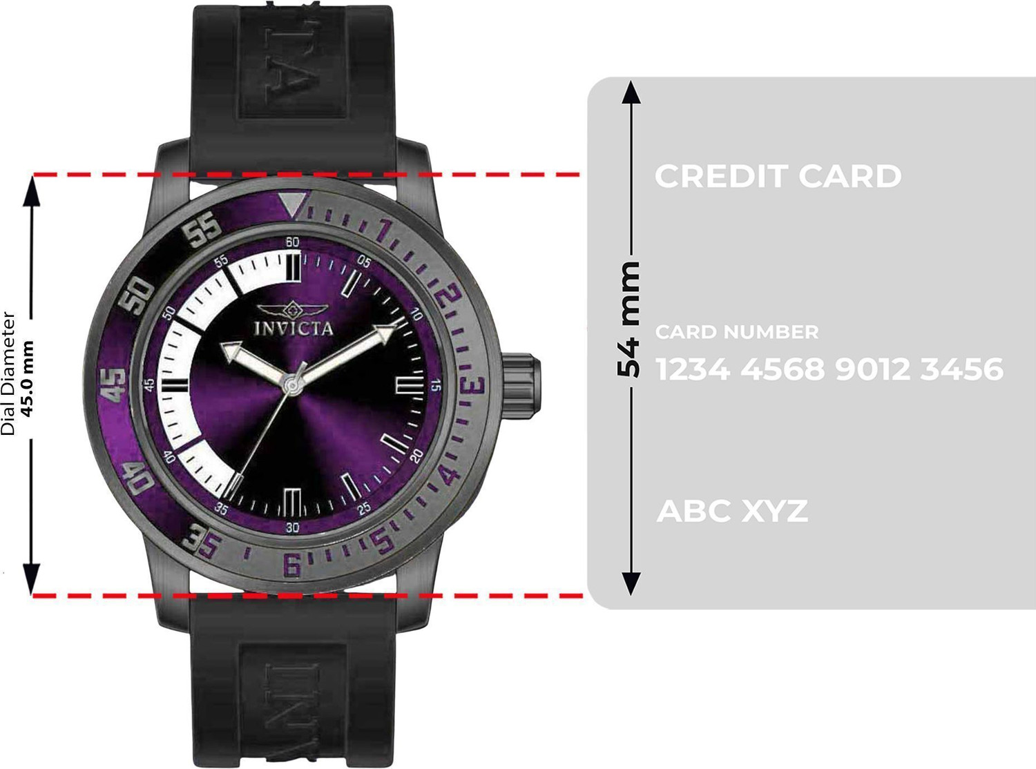 Image of INVICTA 35780 Specialty Multicolour Dial Analog Watch - For Men