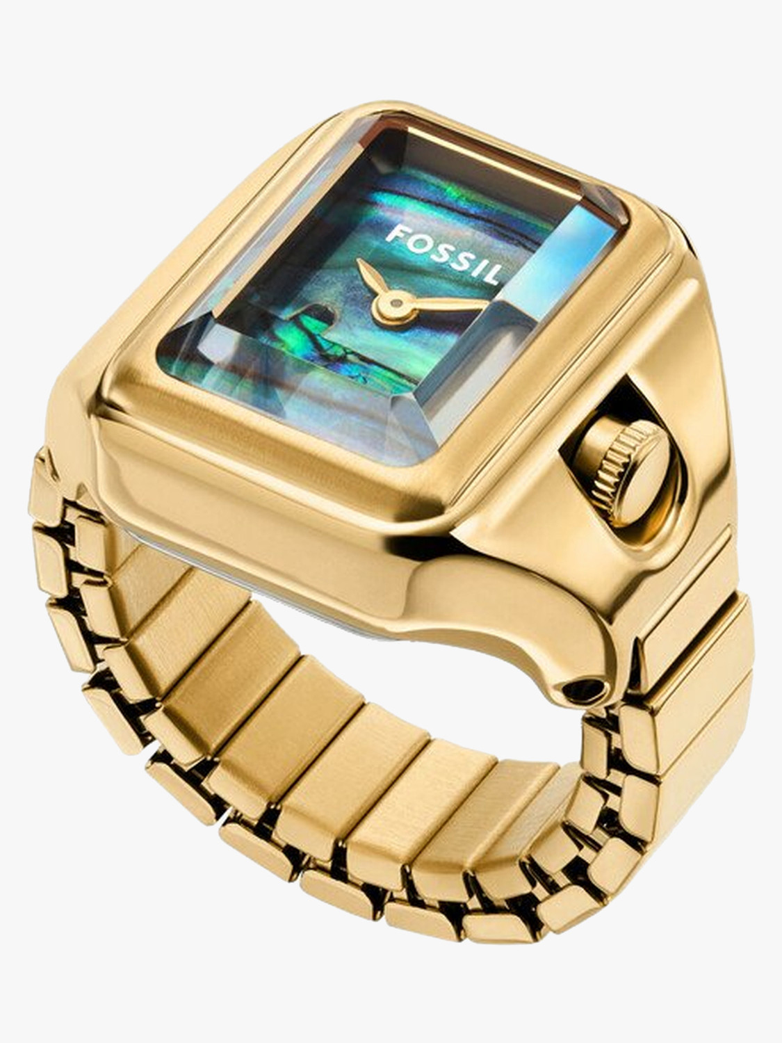 Image of FOSSIL Raquel Watch Ring Raquel Watch Ring Analog Watch - For Women