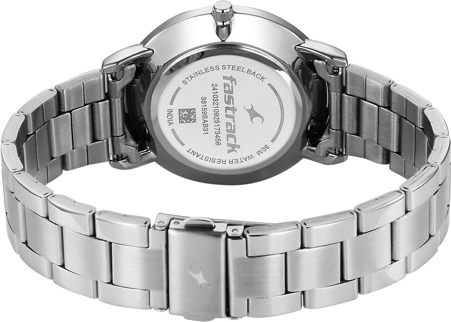 Image of Fastrack Stunners X Fastrack Stunners X Quartz Purple Dial Steel Stainless steel Strap Analog Watch - For Men