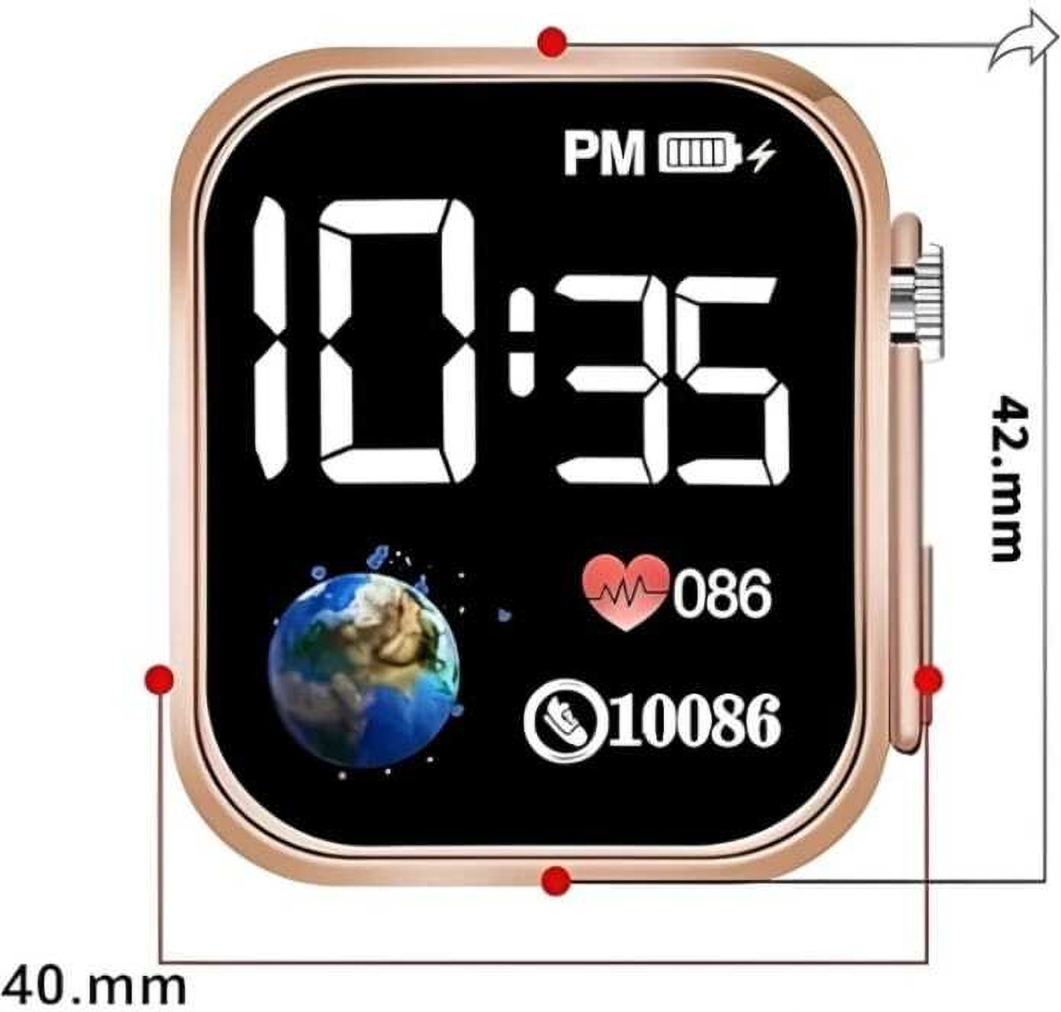 Image of JDME Digital Watch - For Boys & Girls