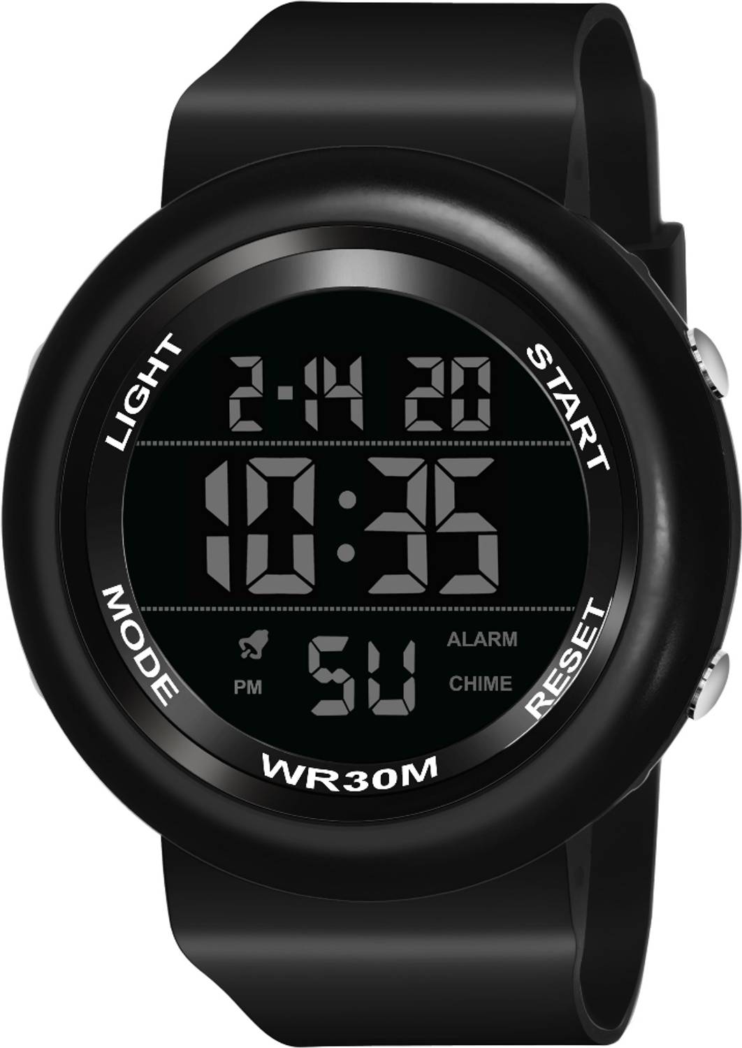 TERIZLA Digital Chronograph Stopwatch Watch - Image 2