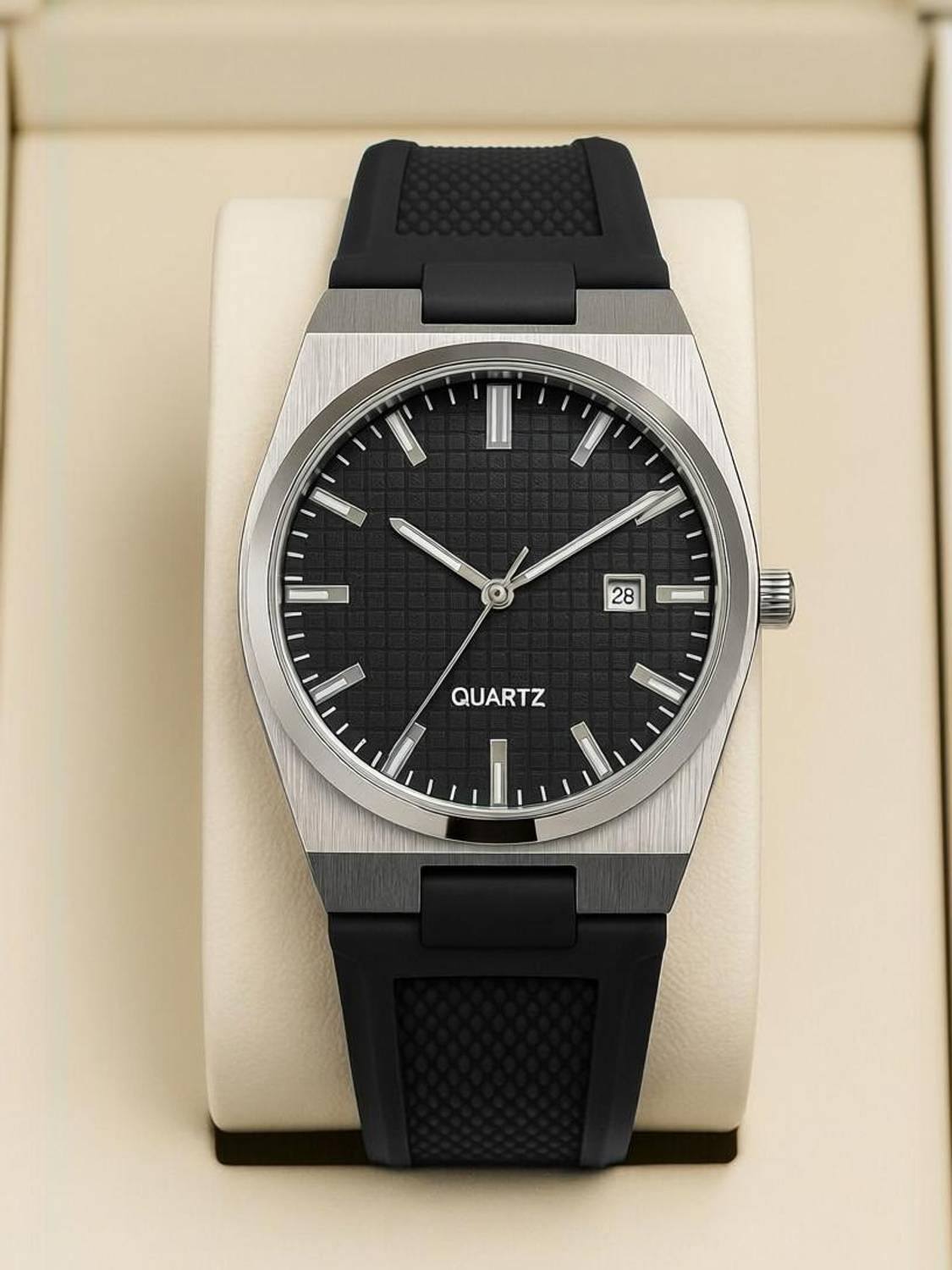 NESTER NSM 35 Black Analog Watch - Men - Image 1