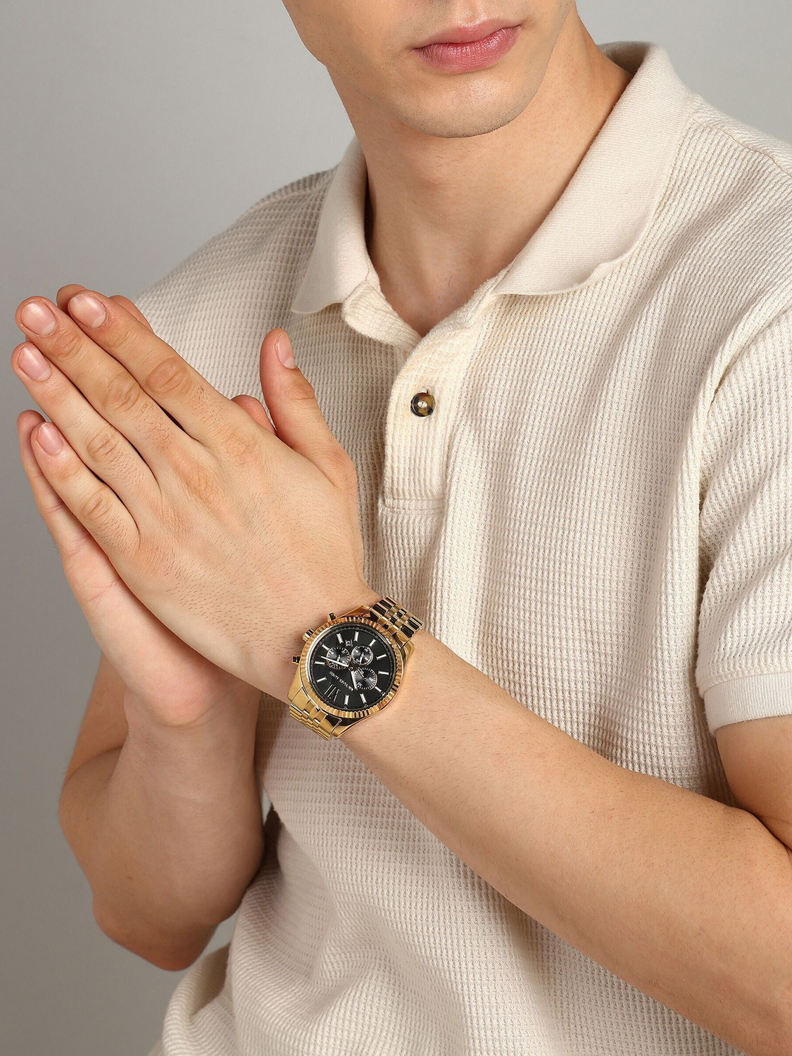 Image of MICHAEL KORS Lexington Lexington Analog Watch - For Men