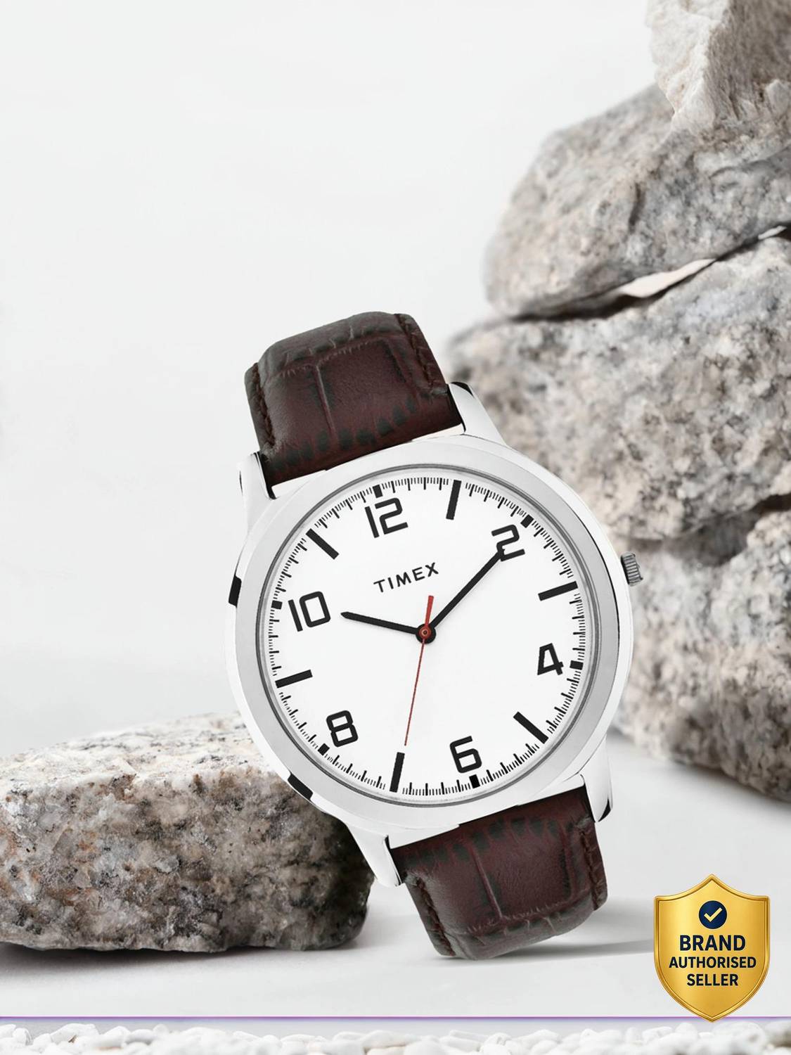 TIMEX TW0TG8200 White Dial Analog Watch for Men