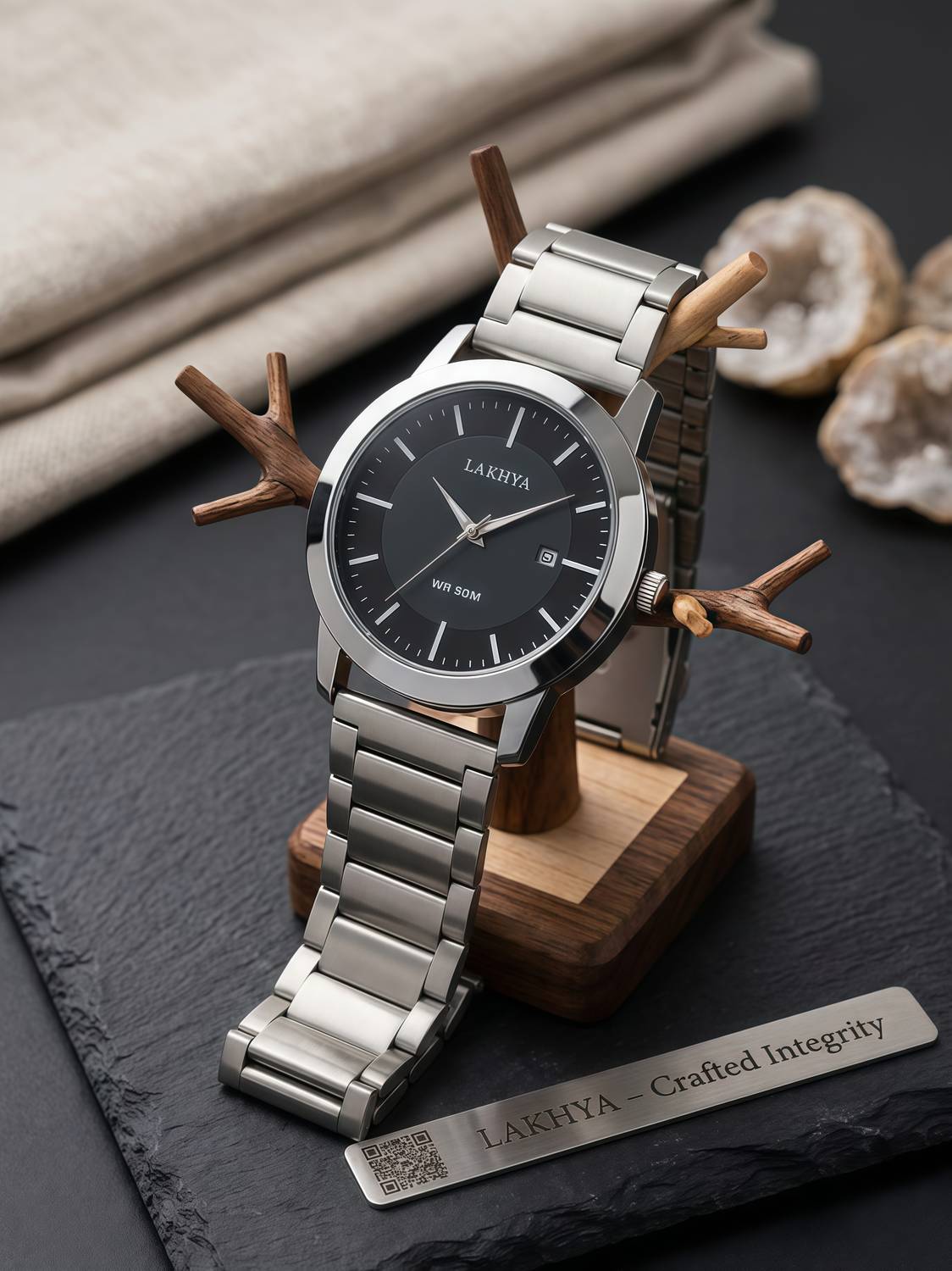 LAKHYA Men’s Analog Stainless Steel Watch - Image 2