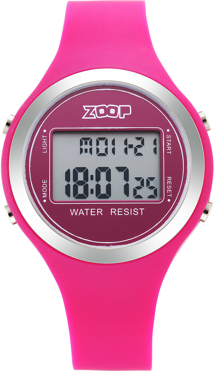 Image of Titan Zoop Digitals Zoop Digital Dial Pink Silicone Strap Digital Watch - For Boys & Girls