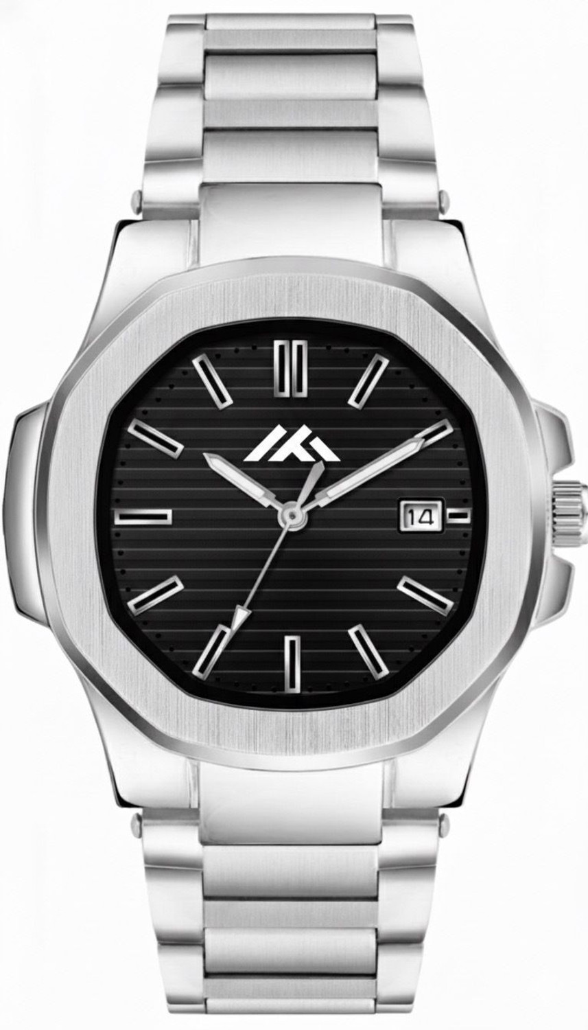 Image of Blue Pearl Date Function SW-801 Date Functioning Series Square Dial Boys Watch with Quartz Mevhanism Analog Watch - For Men