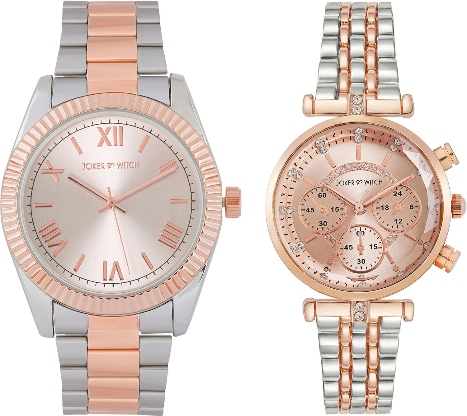Image of Joker & Witch Joker & Witch Silas & June Couple Watches Analog Watch - For Couple