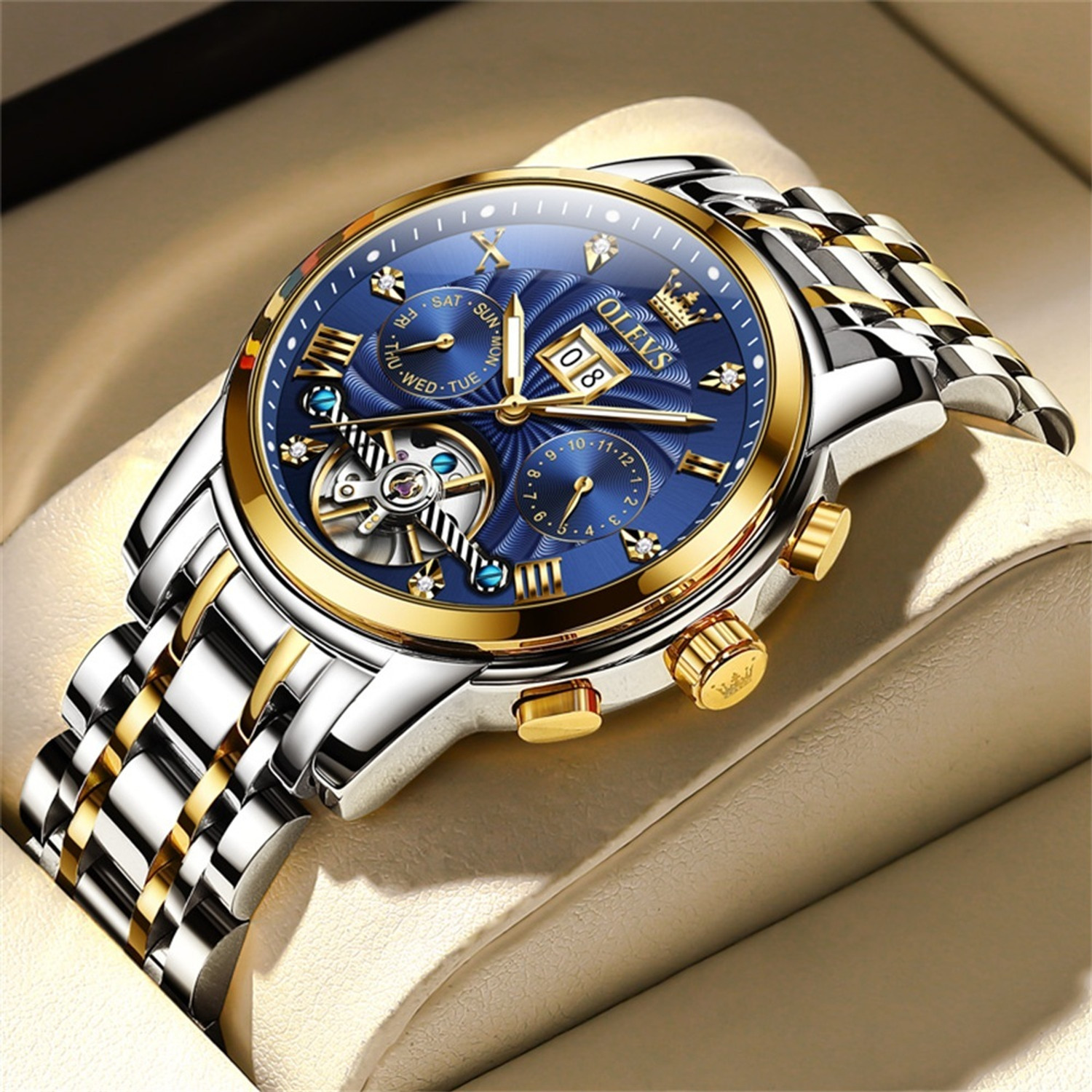 Image of OLEVS OL9910M-4 Analog Watch - For Men