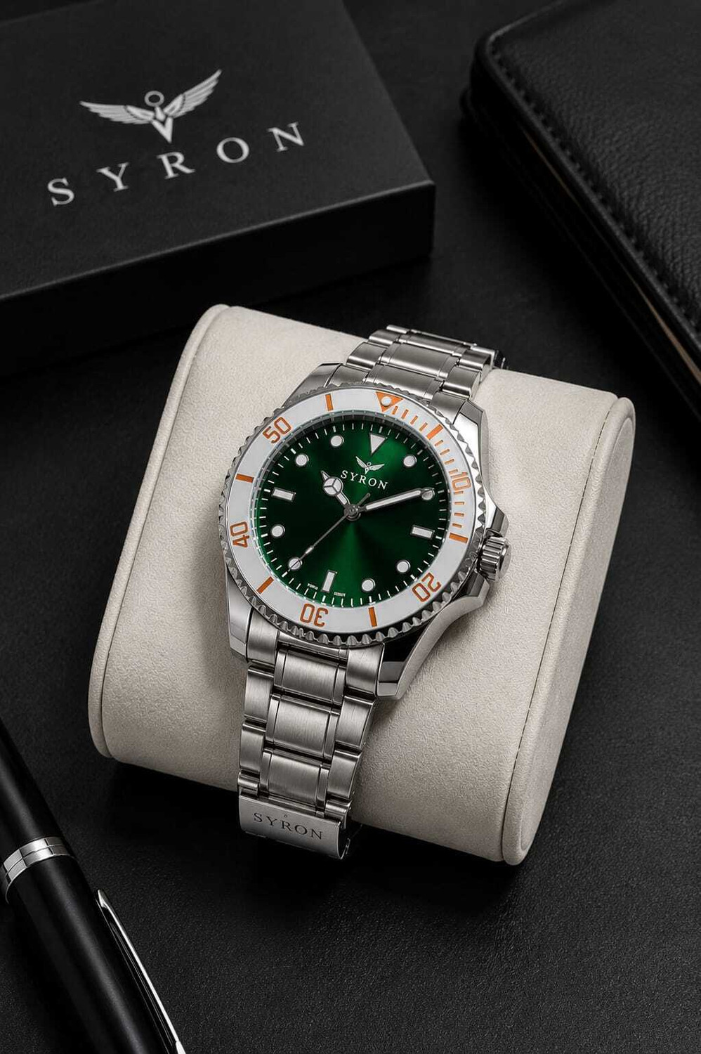 Image of SYRON RLX RING MODEL RLX CLR SERIES Analog Watch - For Men