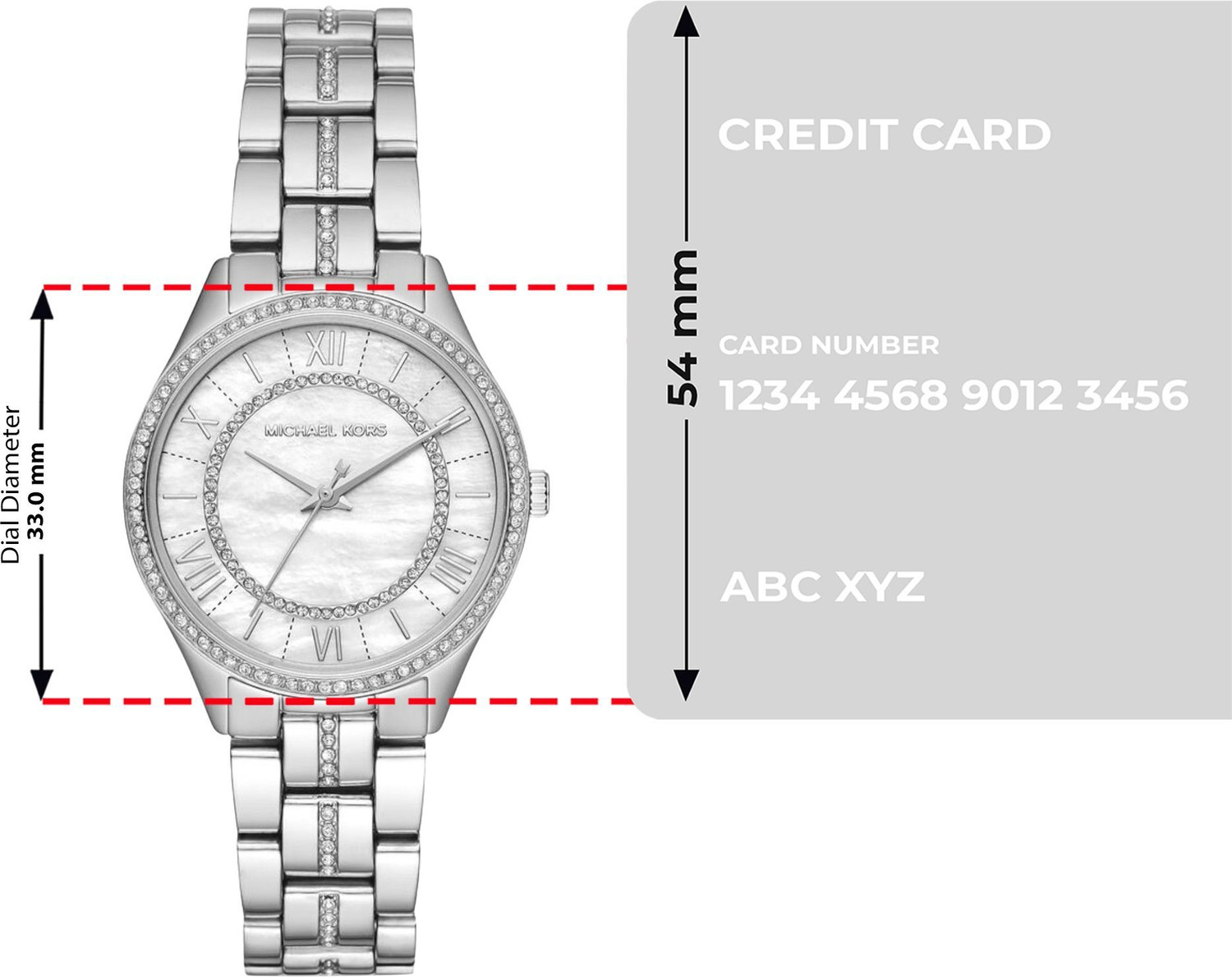 Image of MICHAEL KORS Lauryn Lauryn Analog Watch - For Women