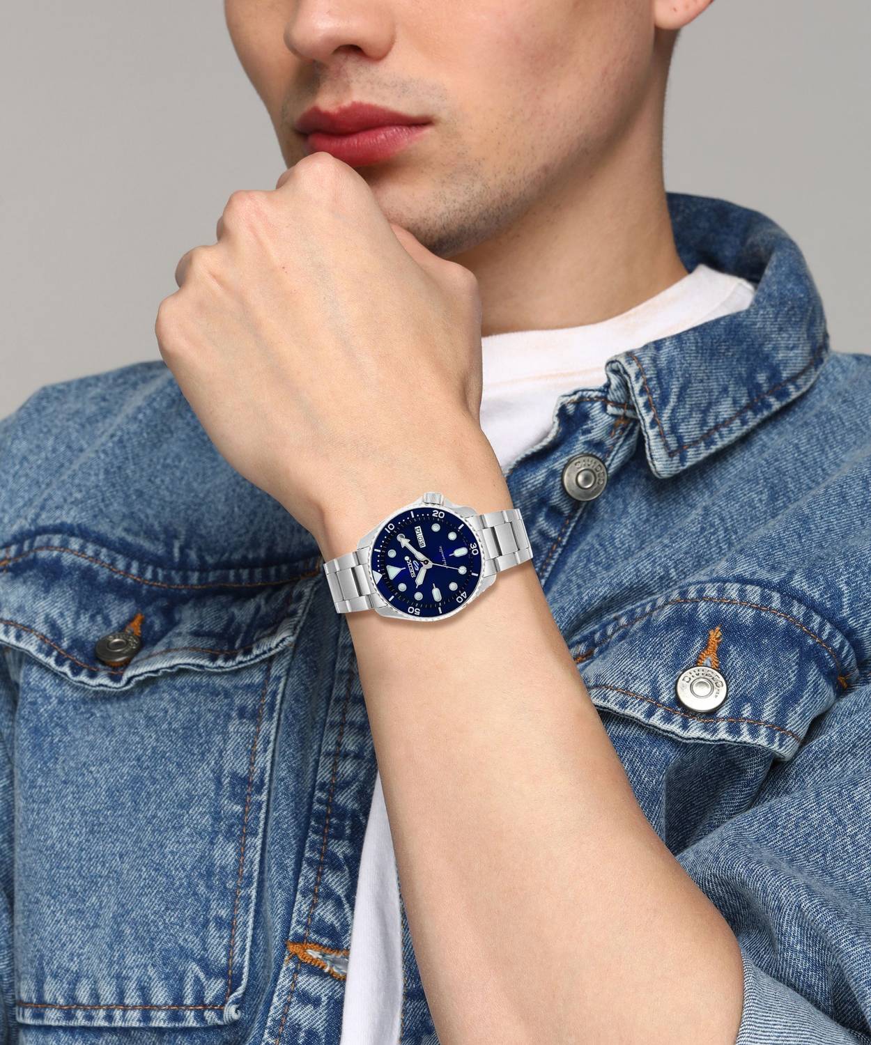Seiko 5 Sports Watch for Men SRPD51K1 - Image 2