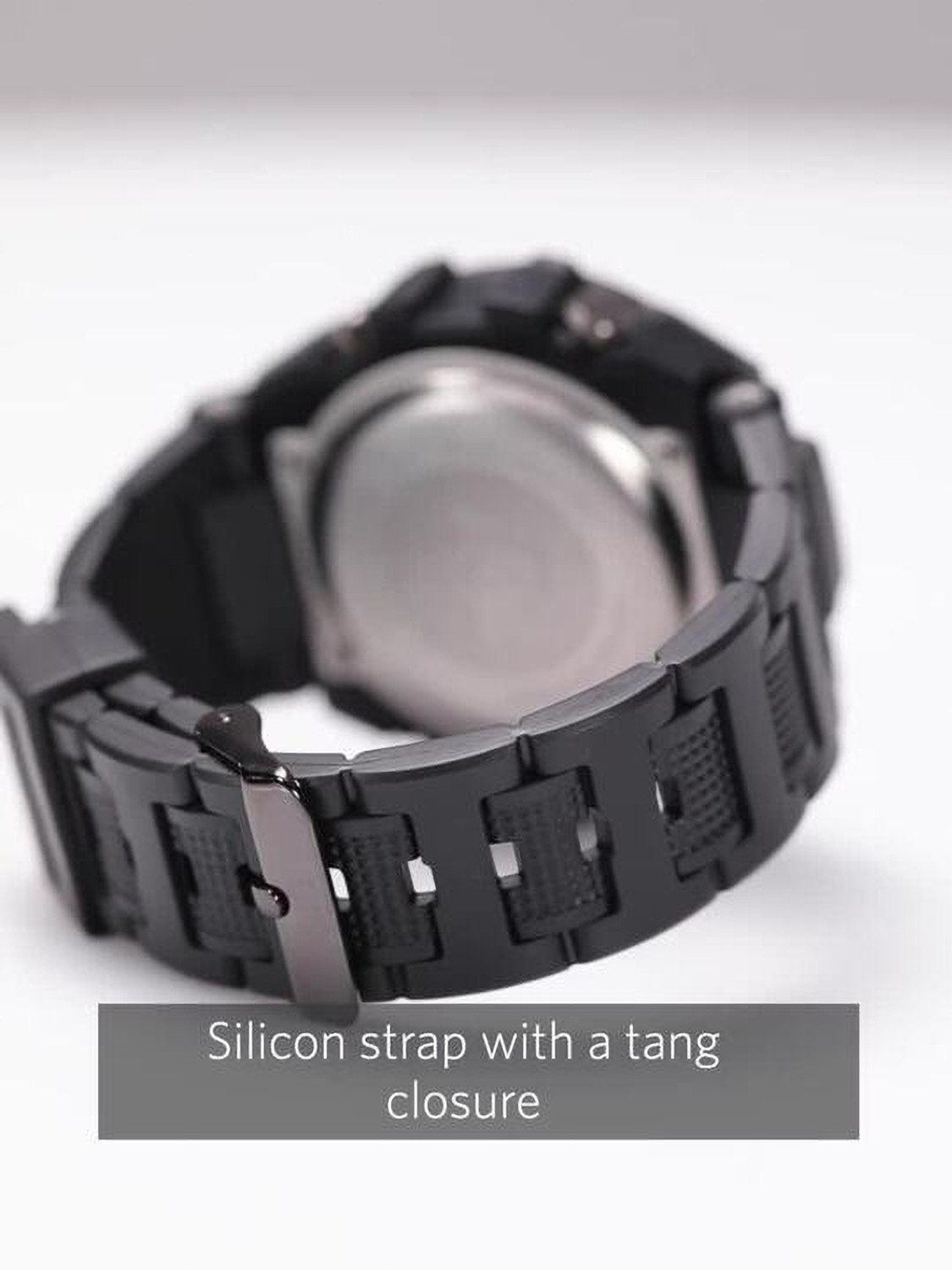 Image of luxurit Men's Black Analog-Digital Sports Watch Analog-Digital Watch - For Men 1809