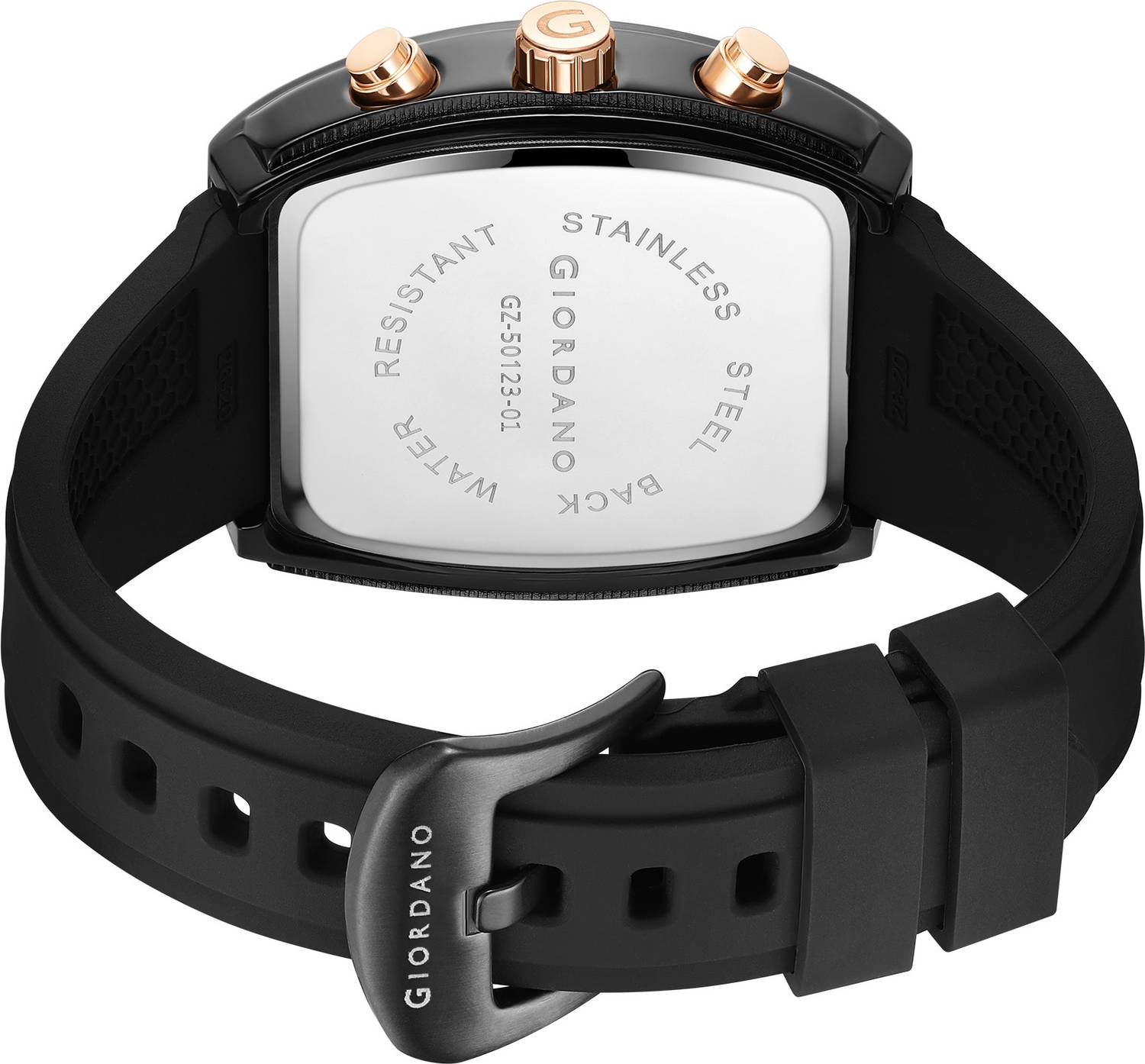 GIORDANO Square Dial Multifunctional Watch for Men - Image 2