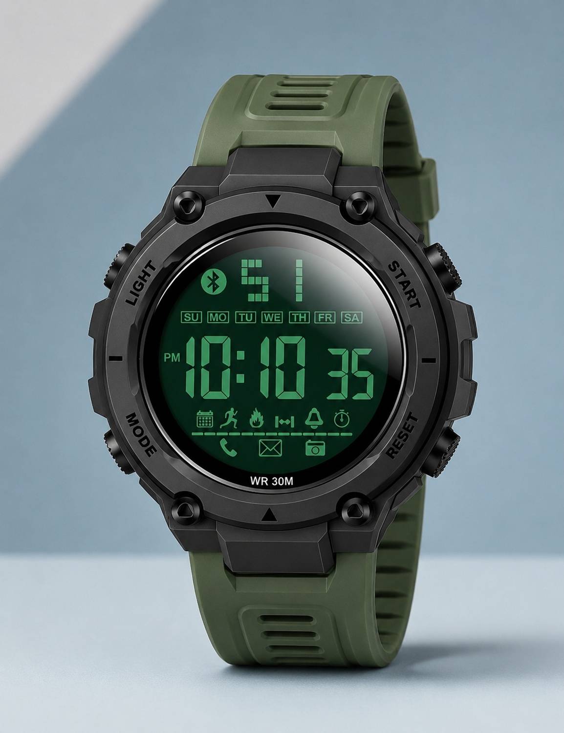 HALA HL-1145 Multi Function Working Premium Quality LED Luminous Light For Mens & Boys Digital Watch  - For Men price history chart and lowest price