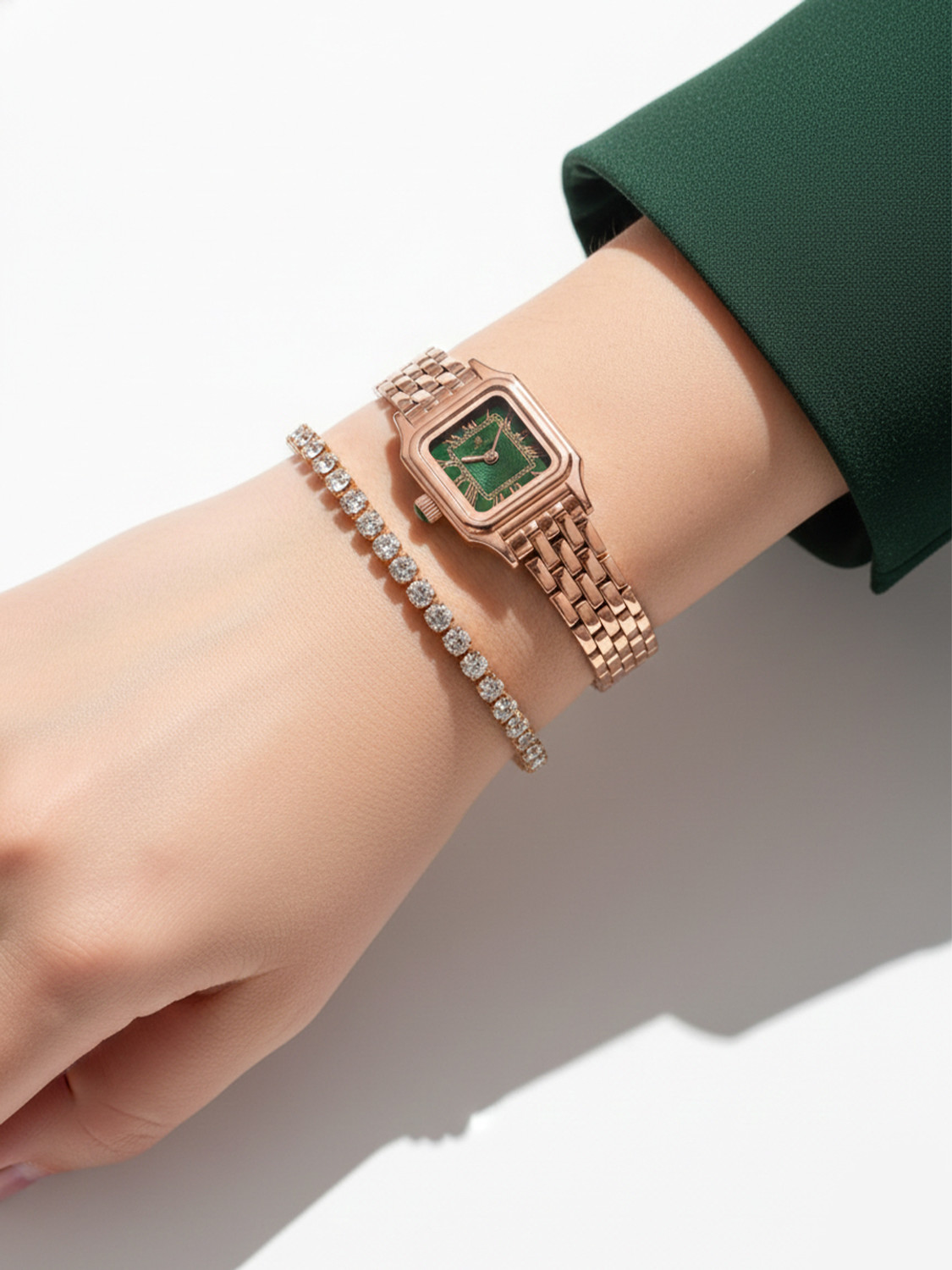 Image of CARLTON LONDON CLWWS-01 Chloe Mini Dial Analog Watch - For Women