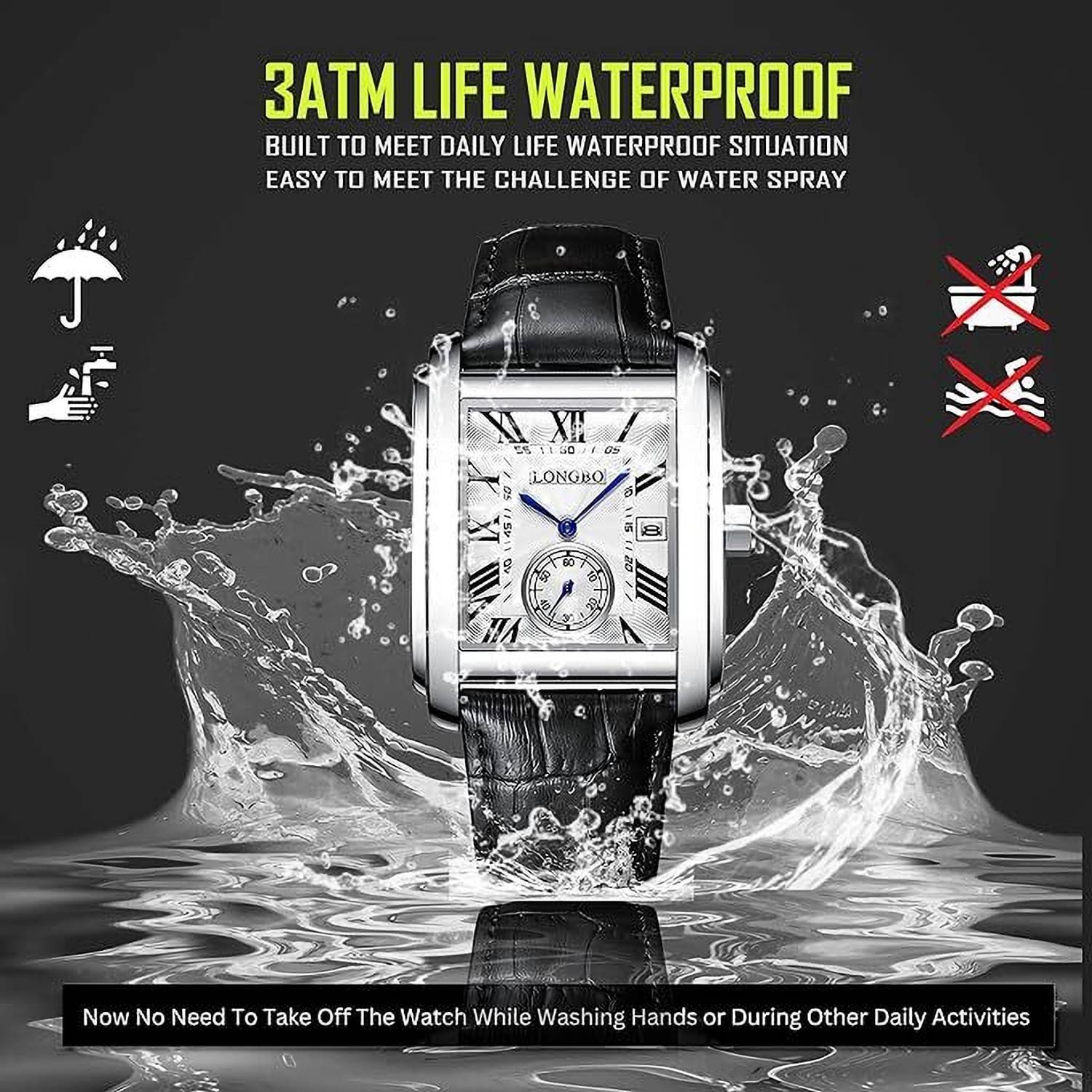 Longbo Analog Watch - For Men - Image 5
