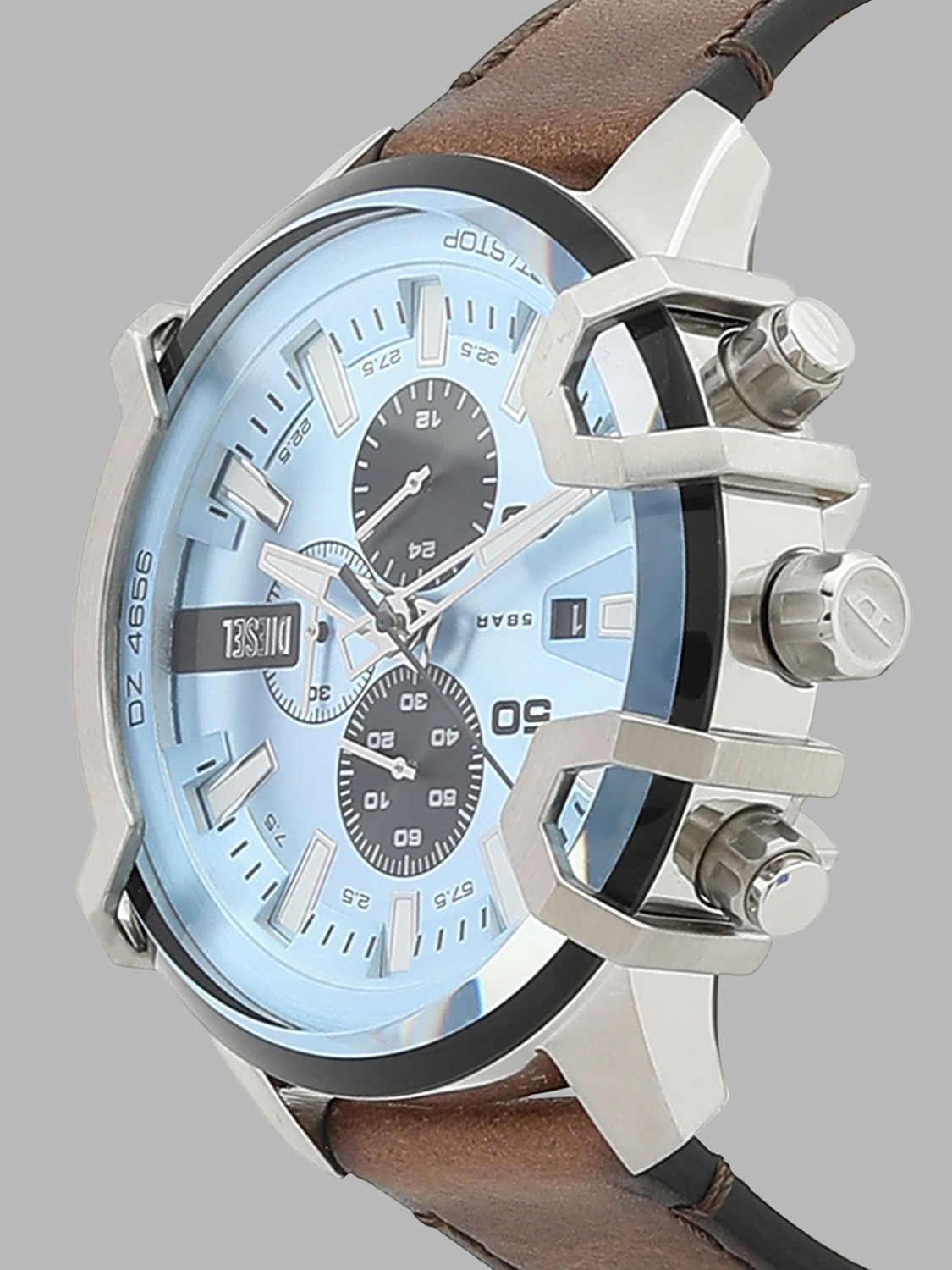 Image of DIESEL Griffed Griffed Analog Watch - For Men