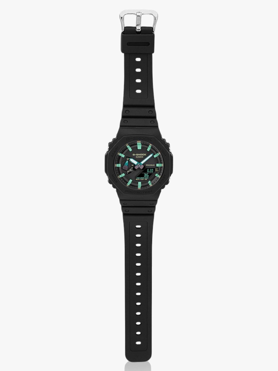 CASIO GA-2100RC-1ADR Black G-SHOCK Watch - Image 3