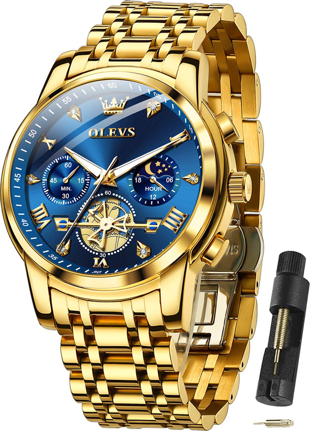 OLEVS Analog Watch - Men - Image 2