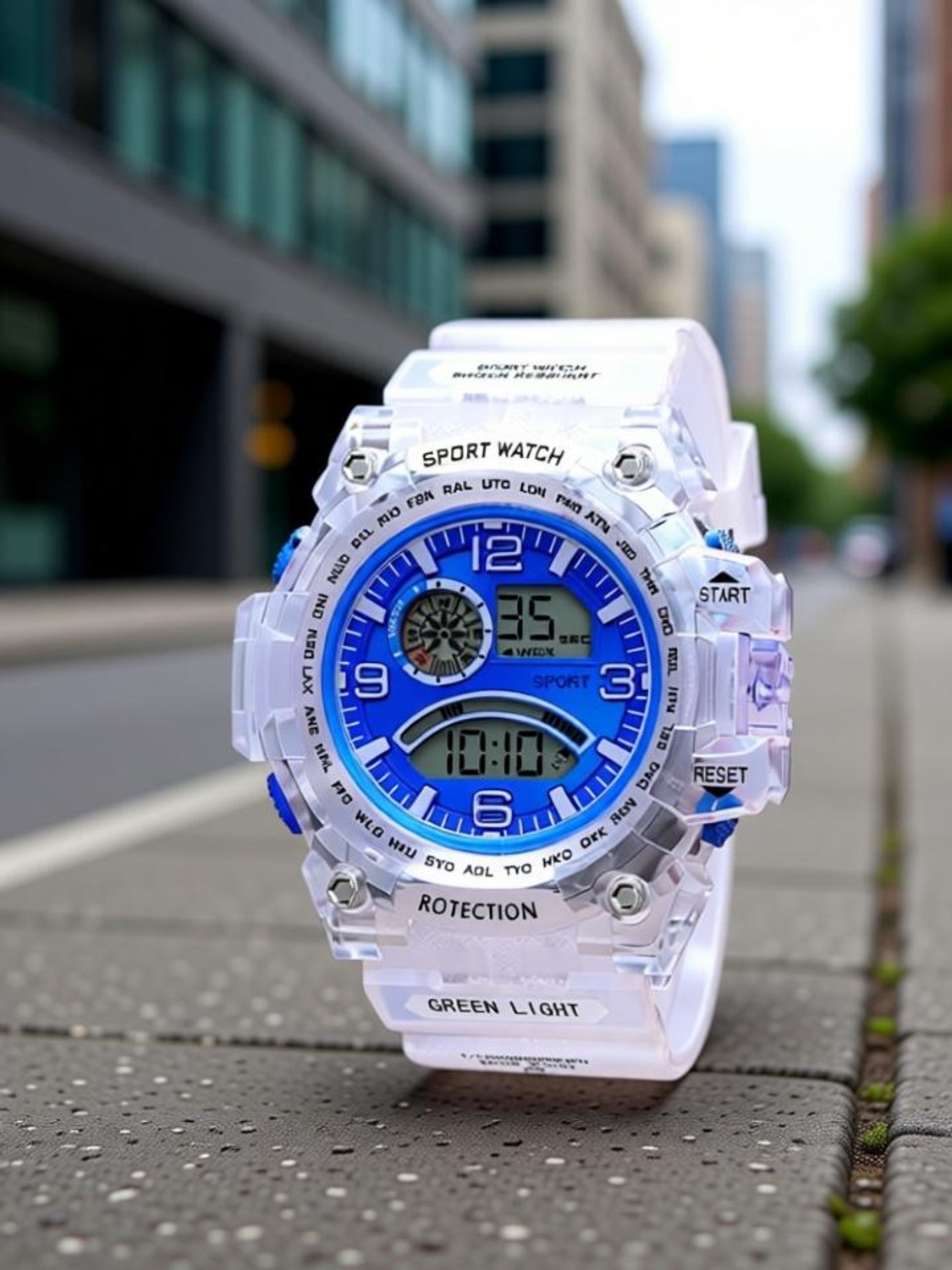 Image of ShopGlobal F-TM523 Digital Watch - For Men