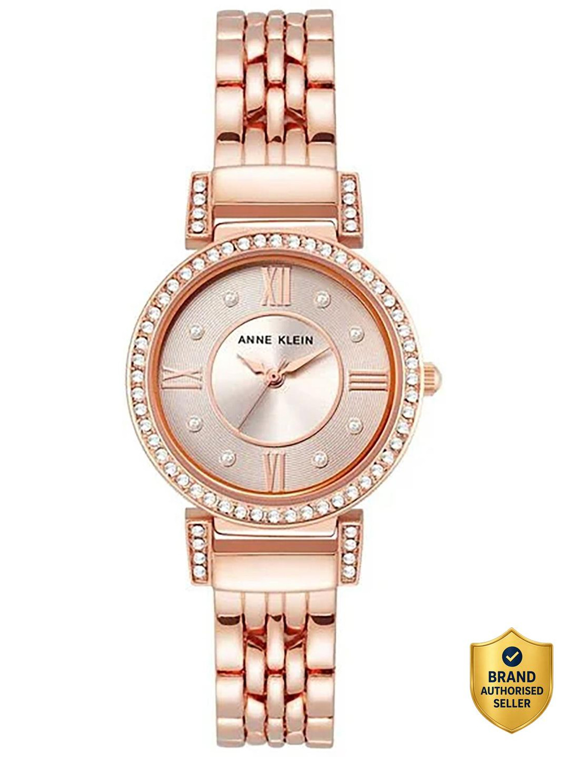 Image of Anne Klein AK2928NVRG Analog Watch - For Women