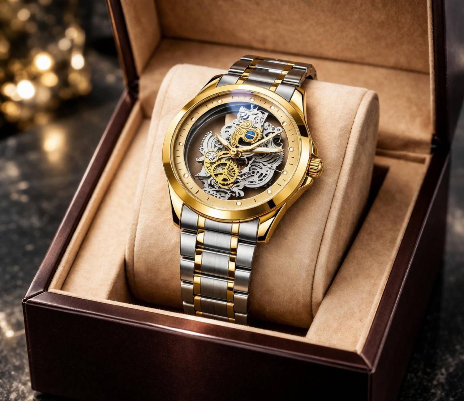 Agg Chronos-G1 Skeleton Executive Chronos Elite Series Analog Watch - Image 3