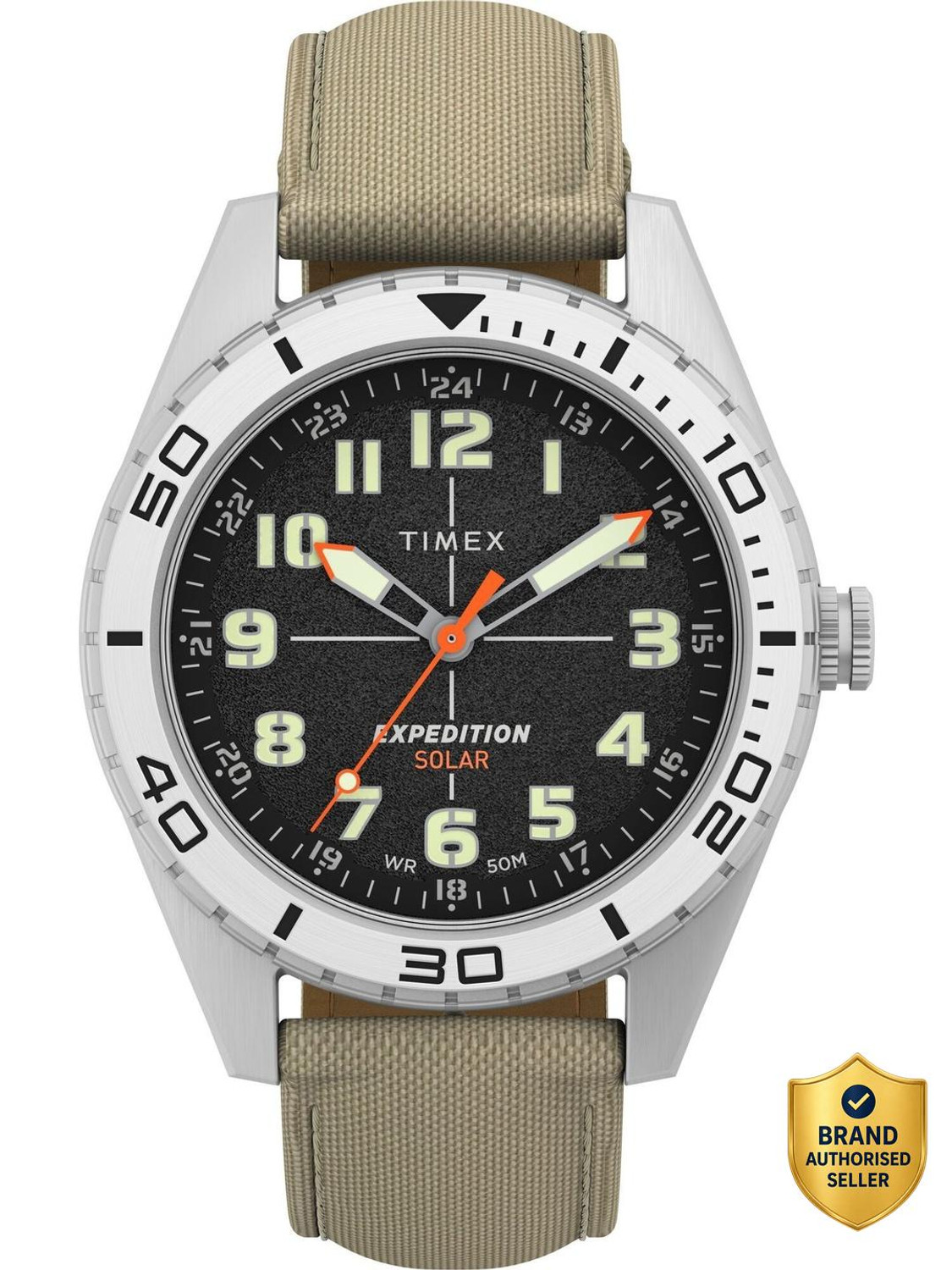 Image of TIMEX TW4B30700JQ Round 43mm Black Dial Analog Watch - For Men