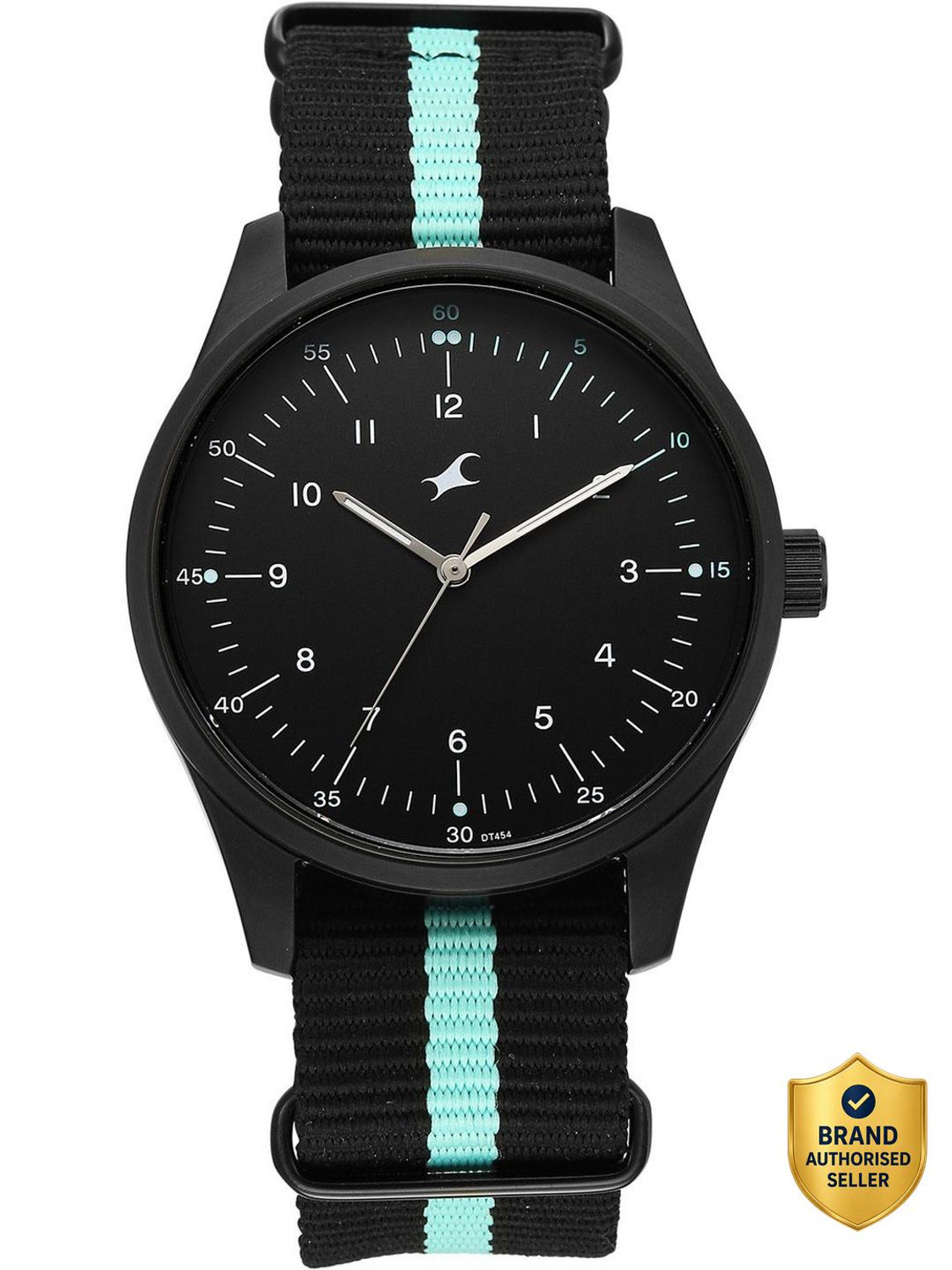 Image of Fastrack Stunners Fastrack Stunners XI Quartz Black Dial Black Nylon /NATO Strap Analog Watch - For Men