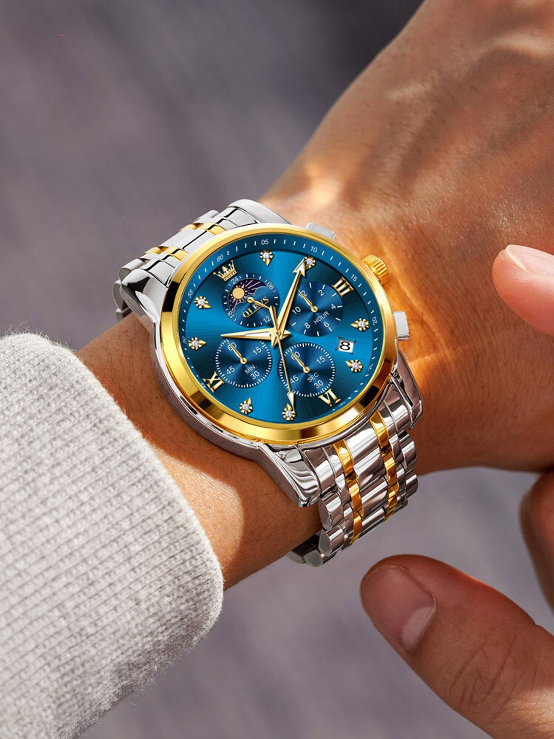 OLEVS Analog Watch for Men - Image 5
