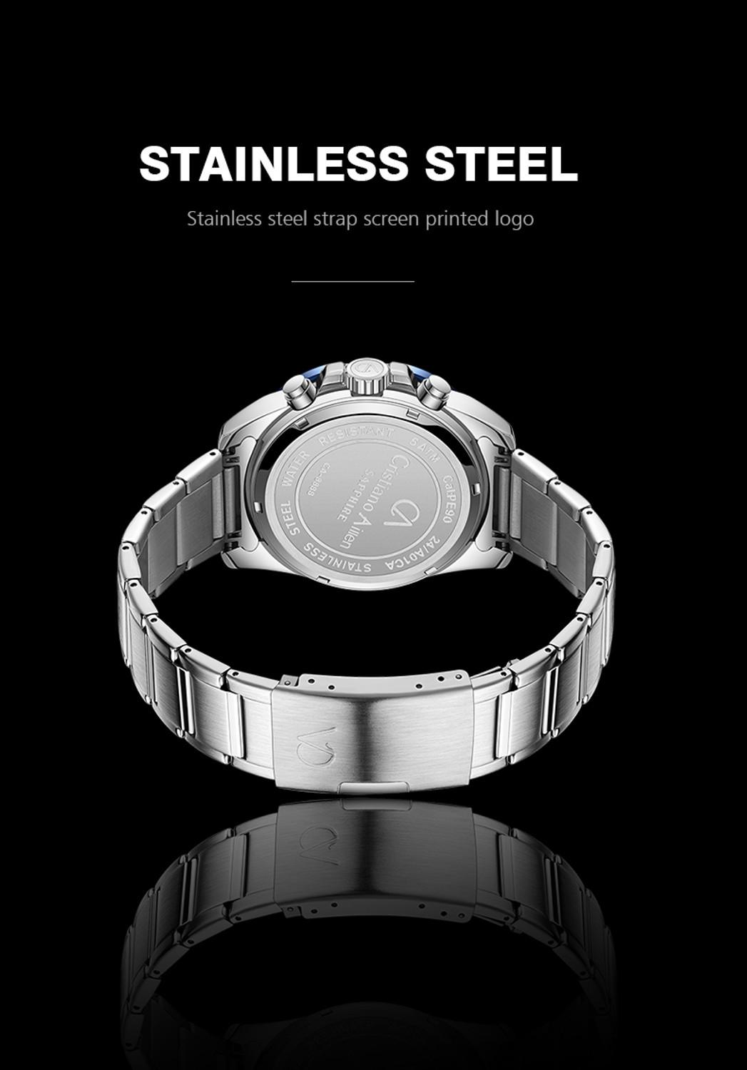 Image of Cristiano Aillen CA-8888 Luxury Oversized Waterproof Sports Analog Watch - CA-8888 Analog Watch - For Men