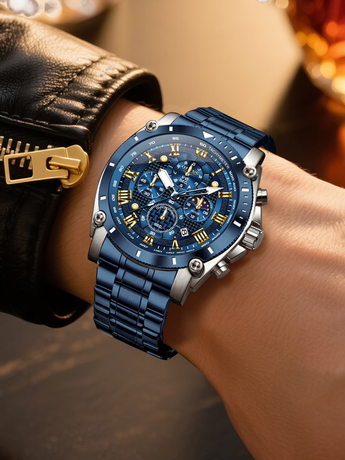 Image of OLEVS Analog Watch - For Men