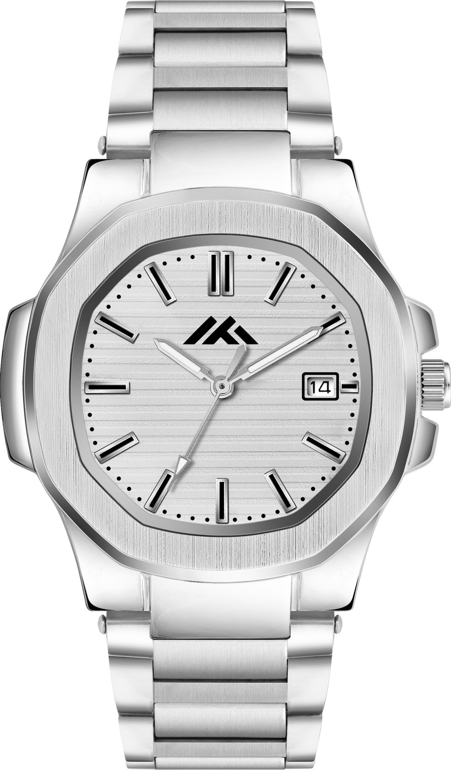 Image of Blue Pearl Date Function SW-801 Date Functioning Series Square Dial Boys Watch with Quartz Mevhanism Analog Watch - For Men