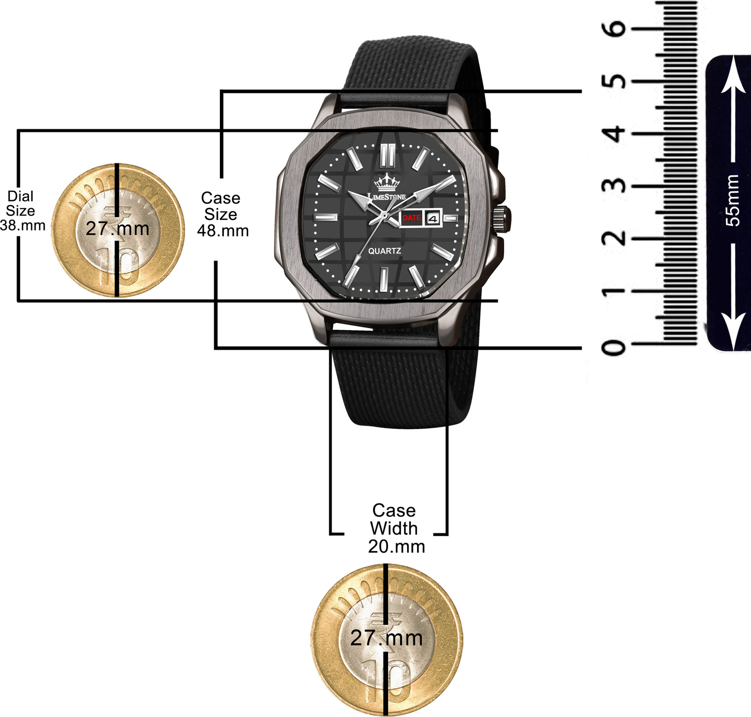 Image of LIMESTONE Analog Watch - For Men
