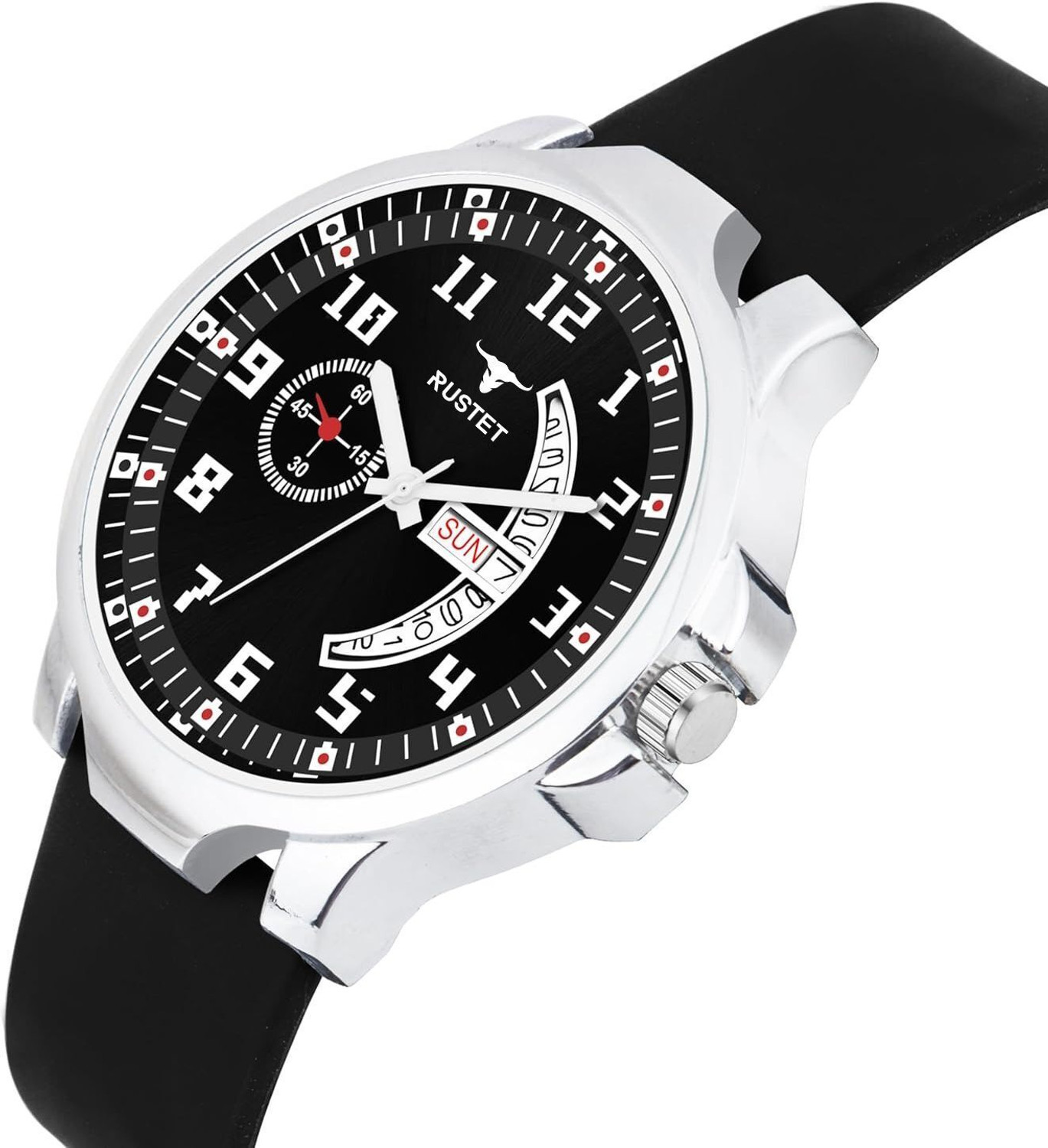 Image of RUSTET Classic 2.0 Day & Date Analog Watch - For Men