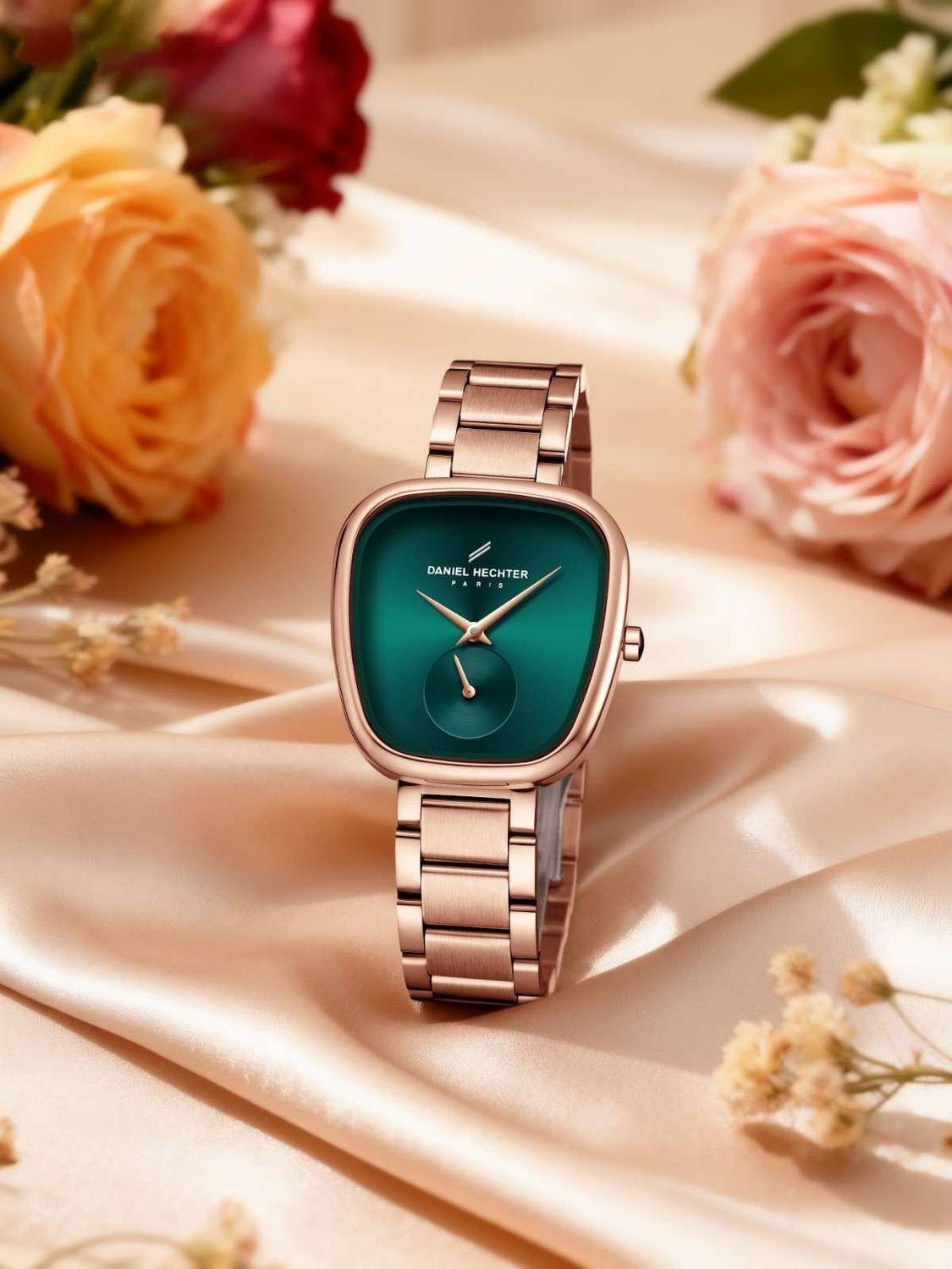 DANIEL HECHTER DHW2014 Madeleine Luxury Oval Watch - Image 3