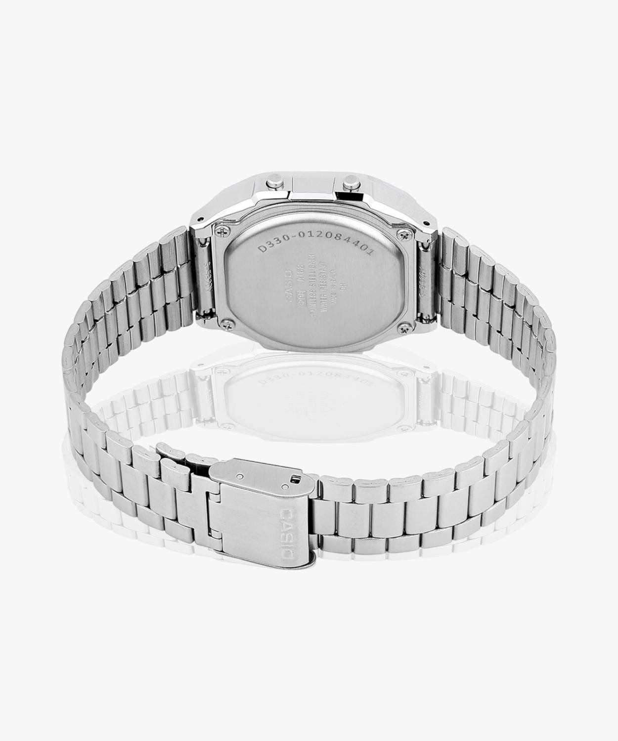 CASIO A168WA-3AYDF Vintage Gray Dial Watch - Image 4
