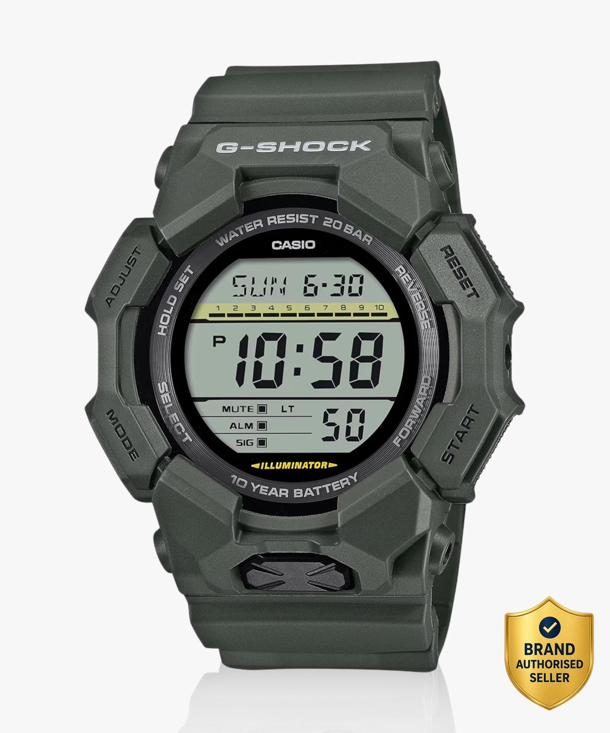 Image of CASIO GD-010-3DR G-SHOCK Digital Watch - For Men