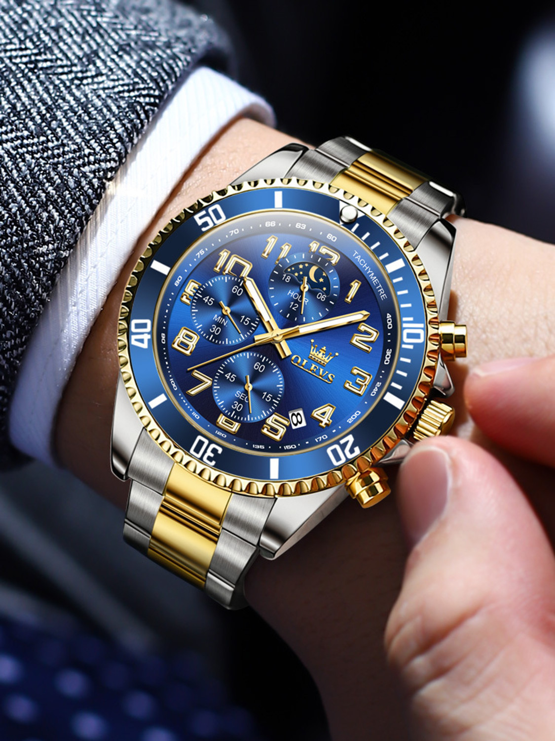 Image of OLEVS 2926 OLEVS Analog Watch - For Men