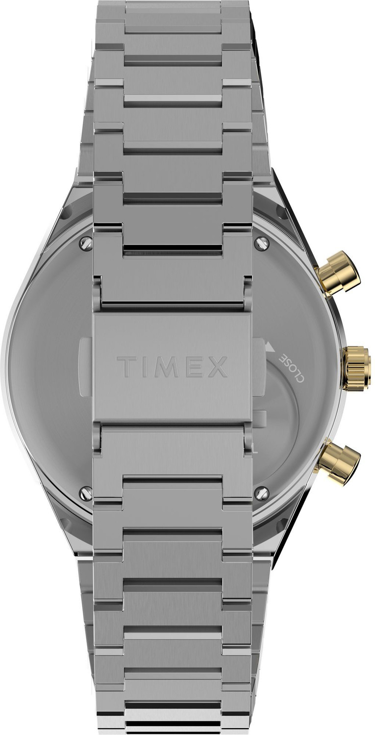 Image of TIMEX TWEG26404 Q Round 42mm Black Dial Analog Watch - For Men