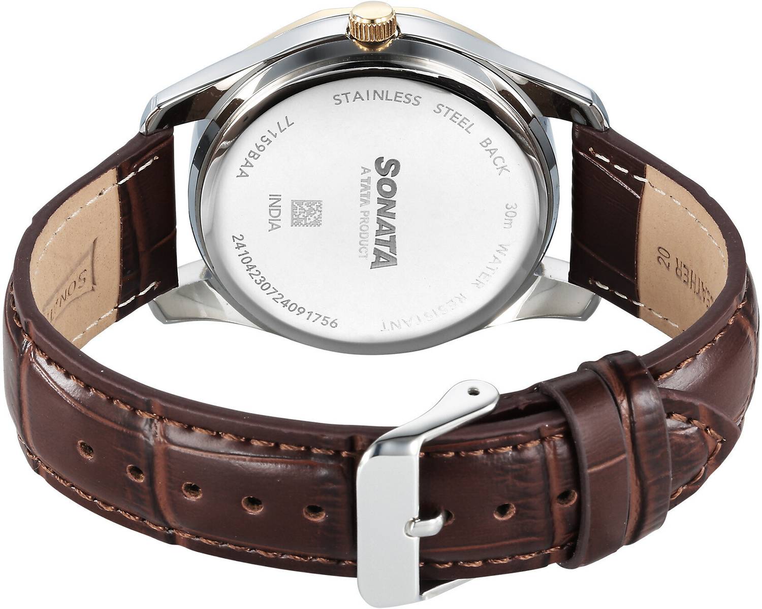 SONATA Grande A-Leather Festive Analog Watch - Men - Image 5