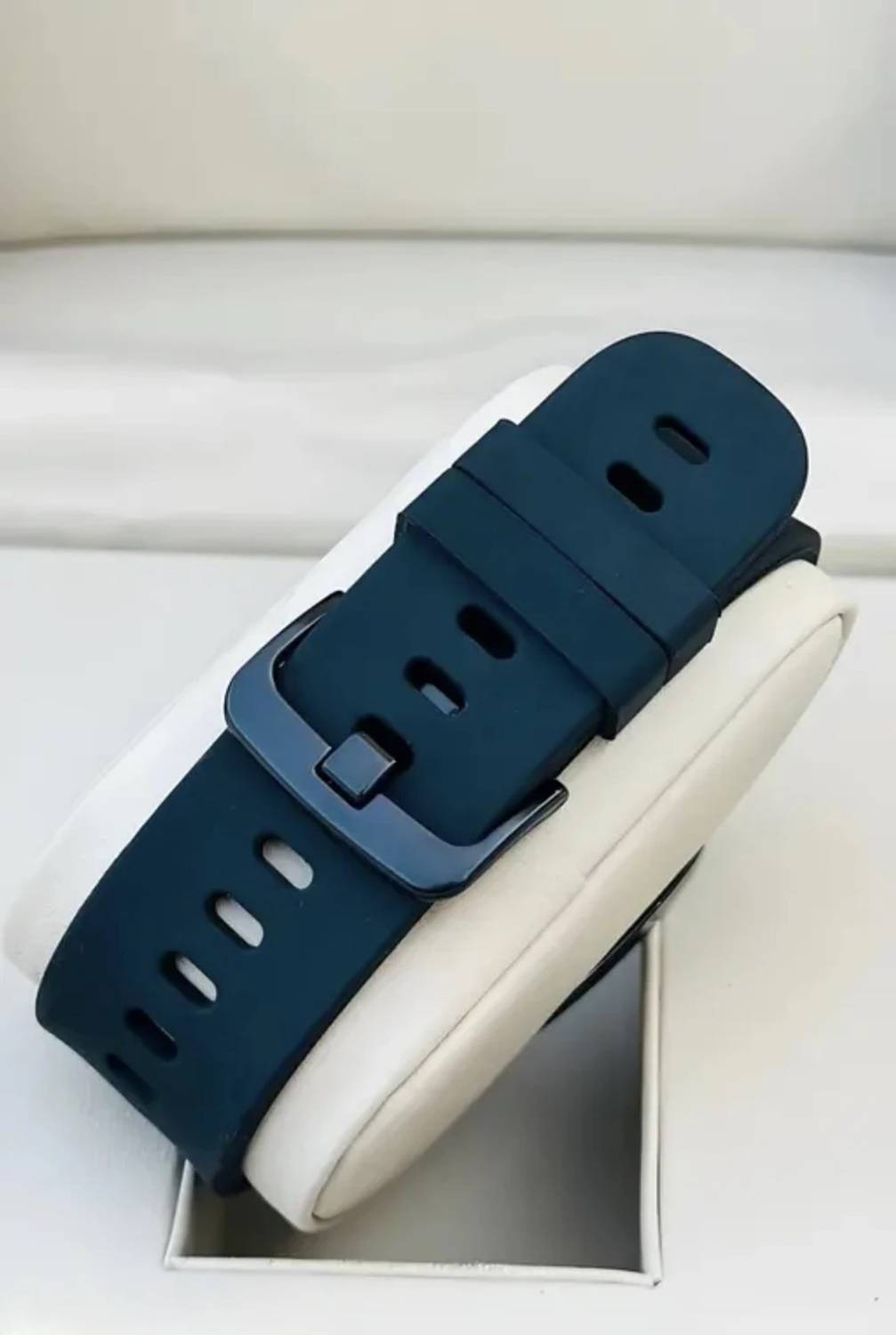 SANGANI Arabian Dial Square Silicone Watch - Men - Image 4