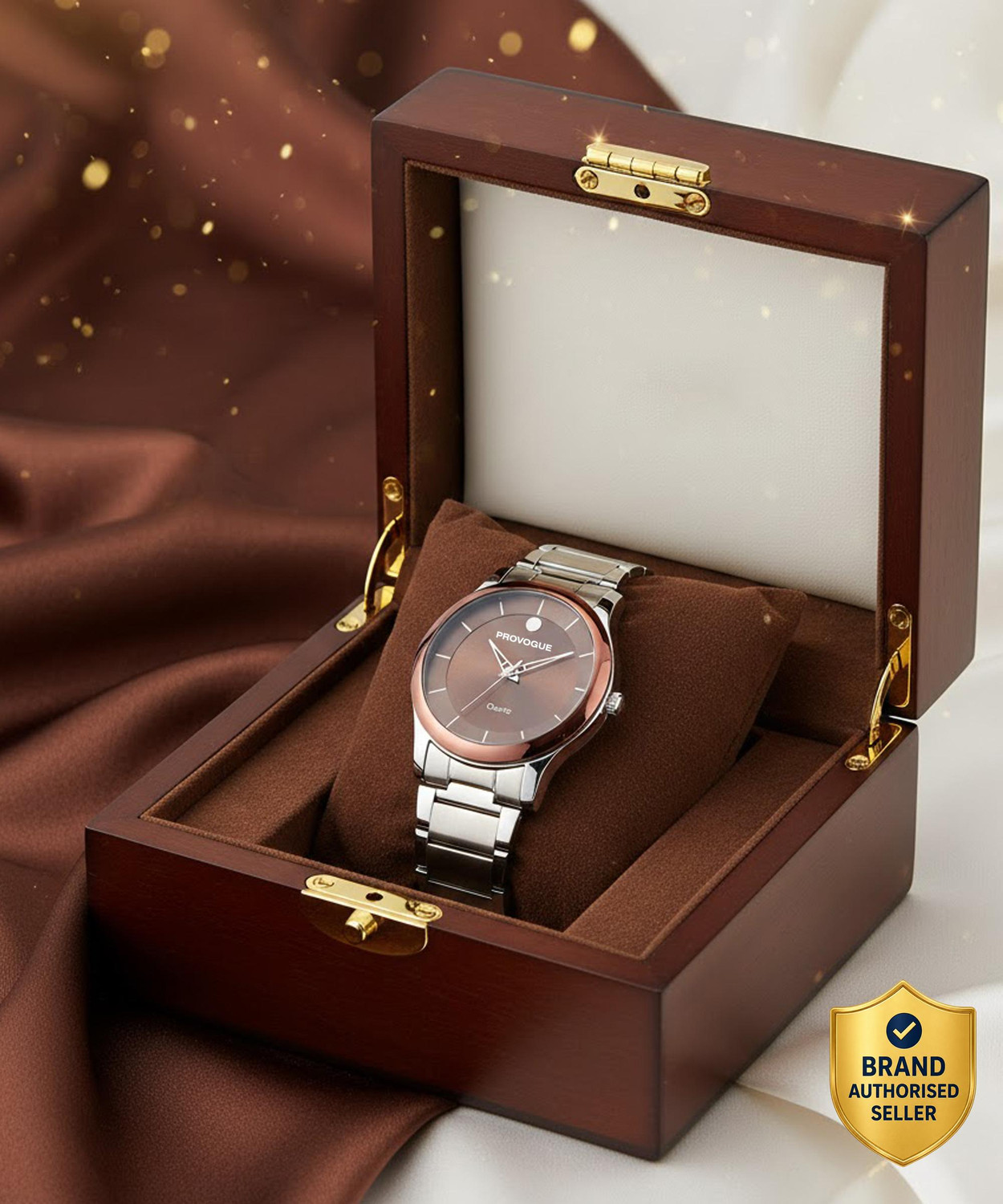 Image of PROVOGUE Provogue Round Water Resistant Scratch Resistant Branded Chain Watch For Men Analog Watch - For Men