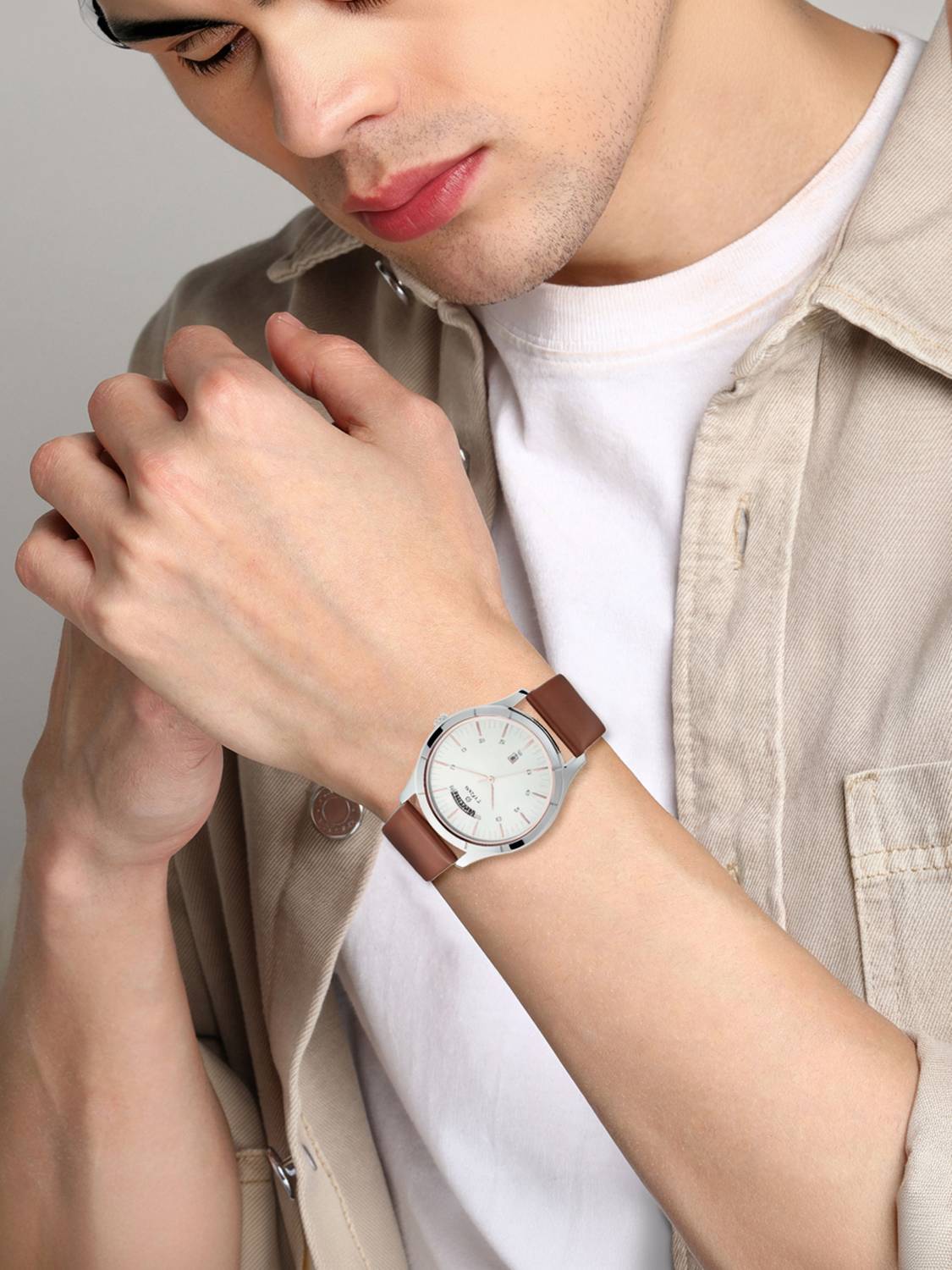 Titan NP1767SL01 NEO Gents III Analog Watch - Image 3
